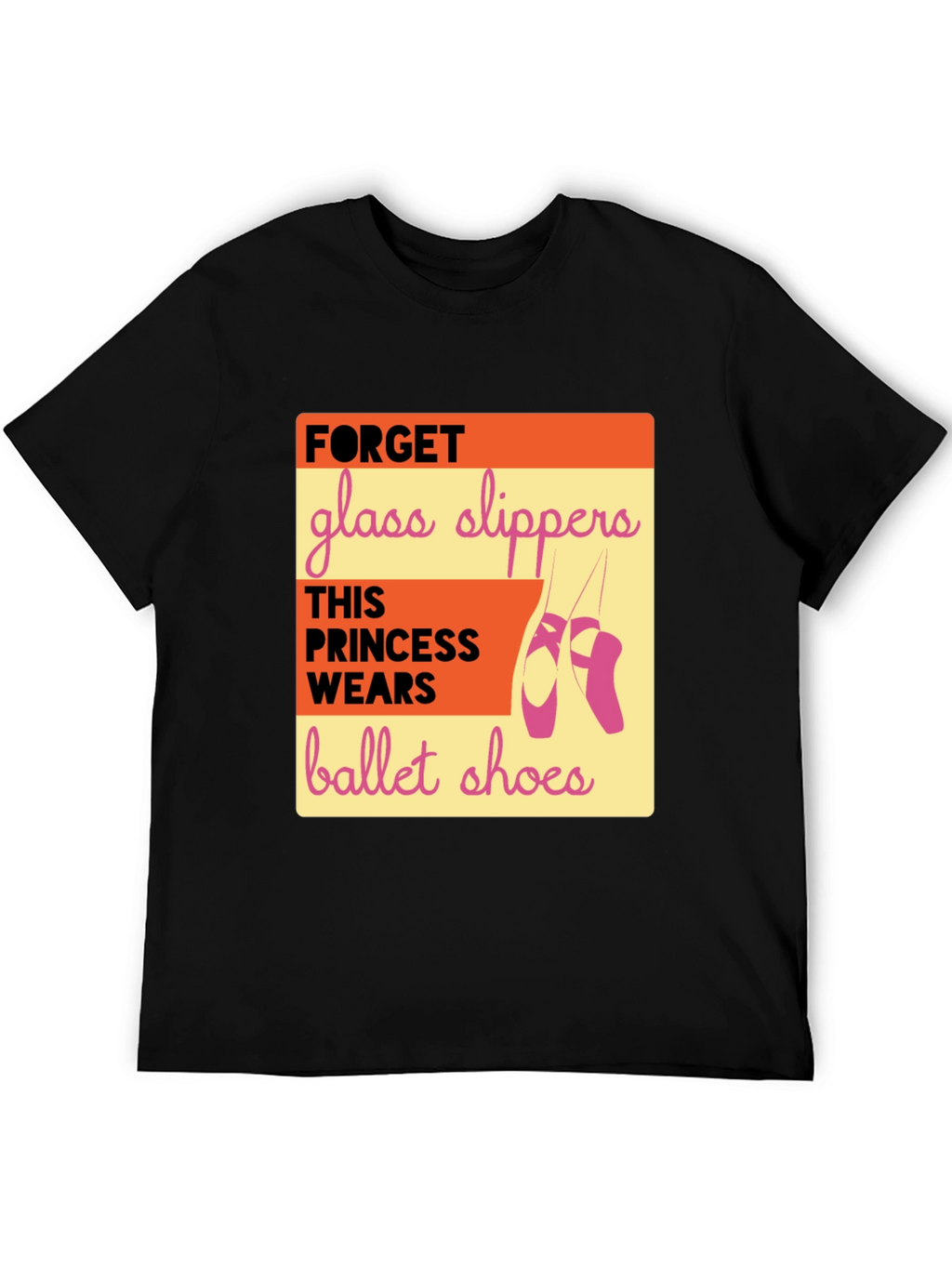 Ballet Princess T-Shirt - Dance Shoe Graphic Tee