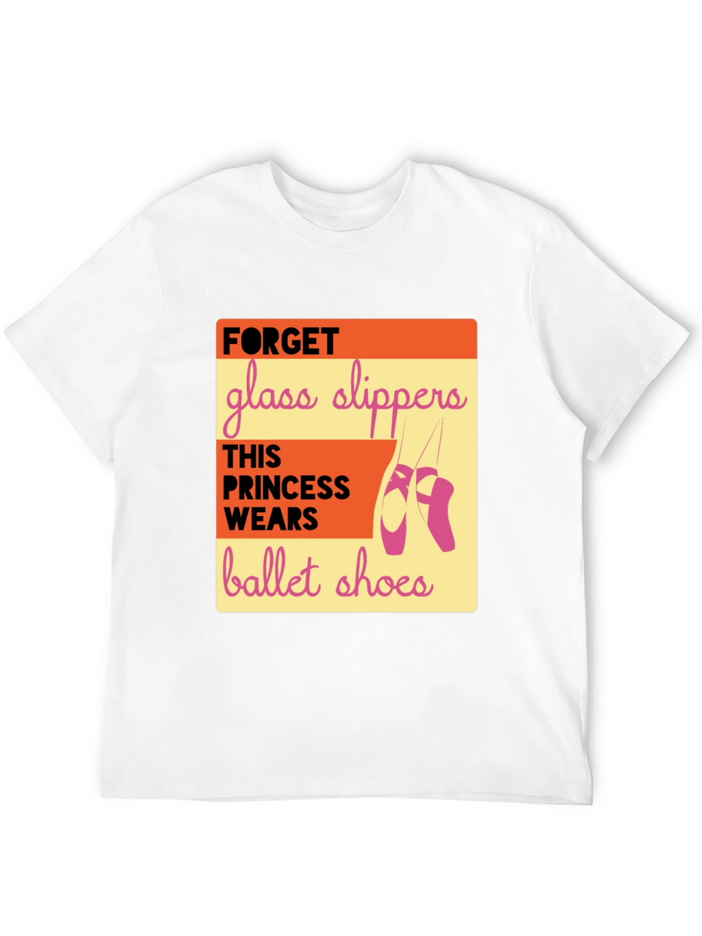 Ballet Princess T-Shirt - Dance Shoe Graphic Tee