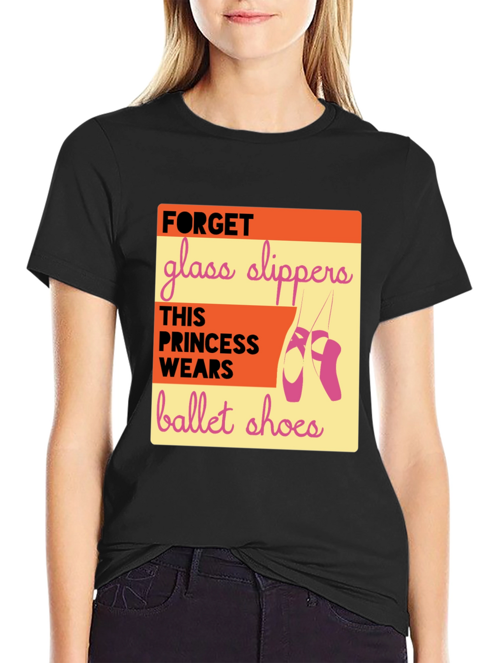 Ballet Princess T-Shirt - Dance Shoe Graphic Tee