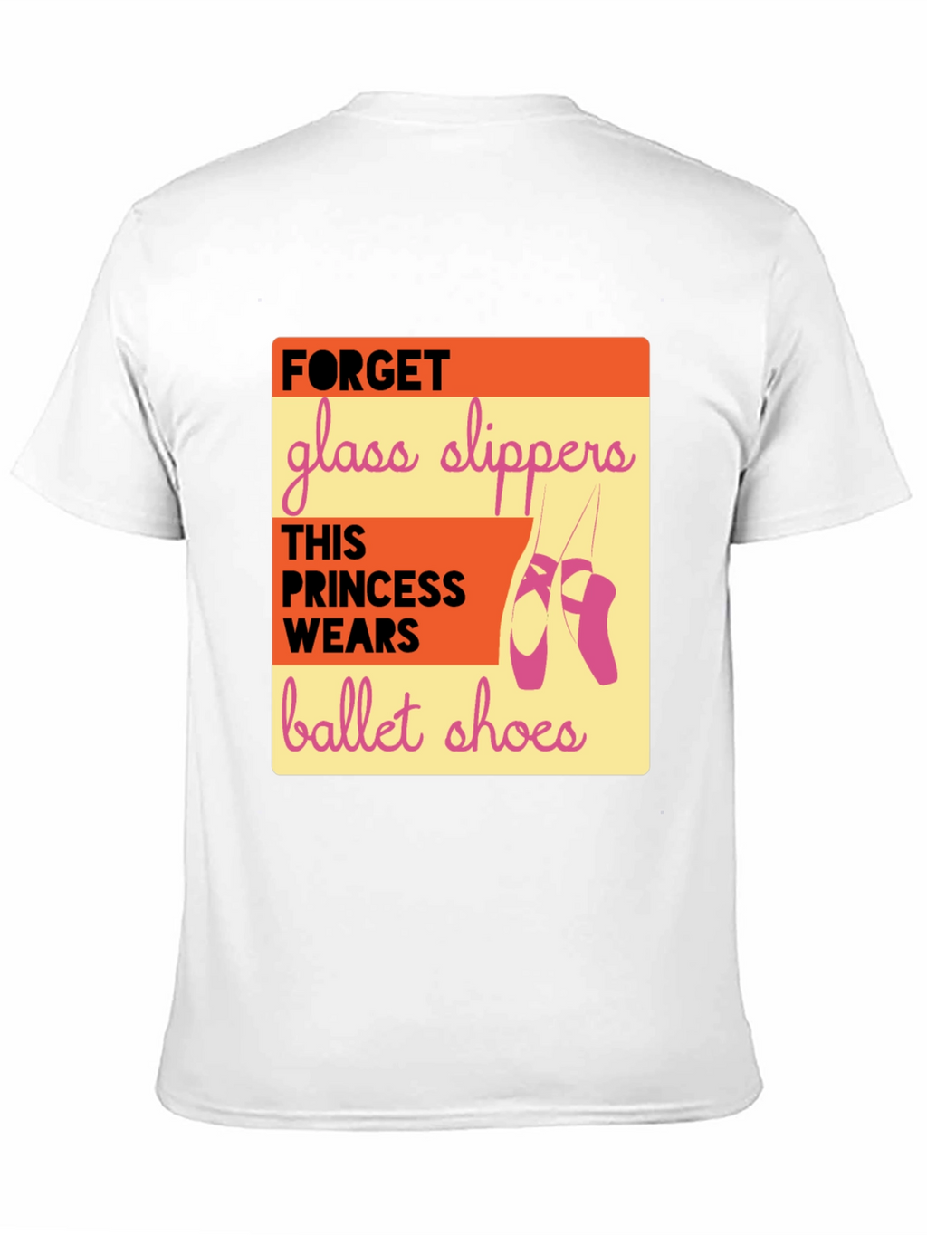 Ballet Princess T-Shirt - Dance Shoe Graphic Tee
