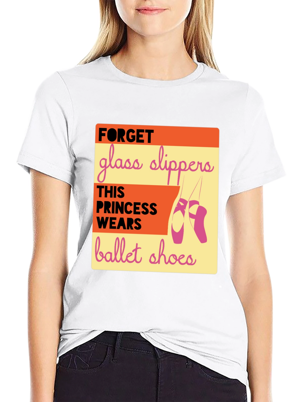 Ballet Princess T-Shirt - Dance Shoe Graphic Tee