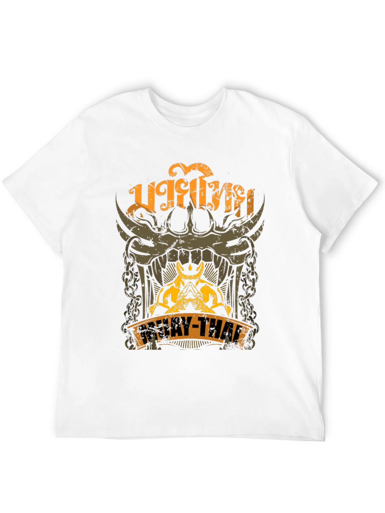 Muay Thai Graphic T-Shirt - Black