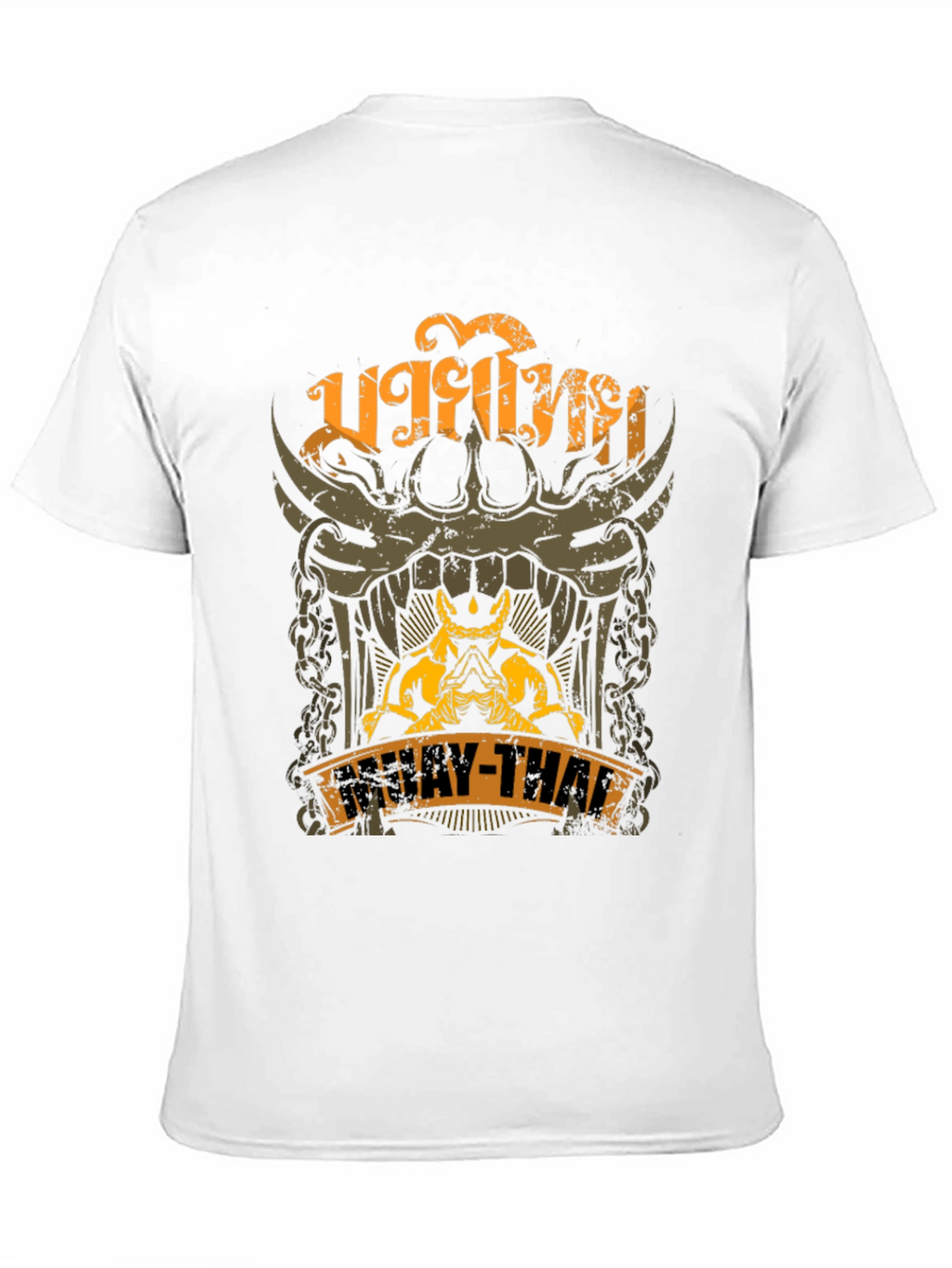Muay Thai Graphic T-Shirt - Black
