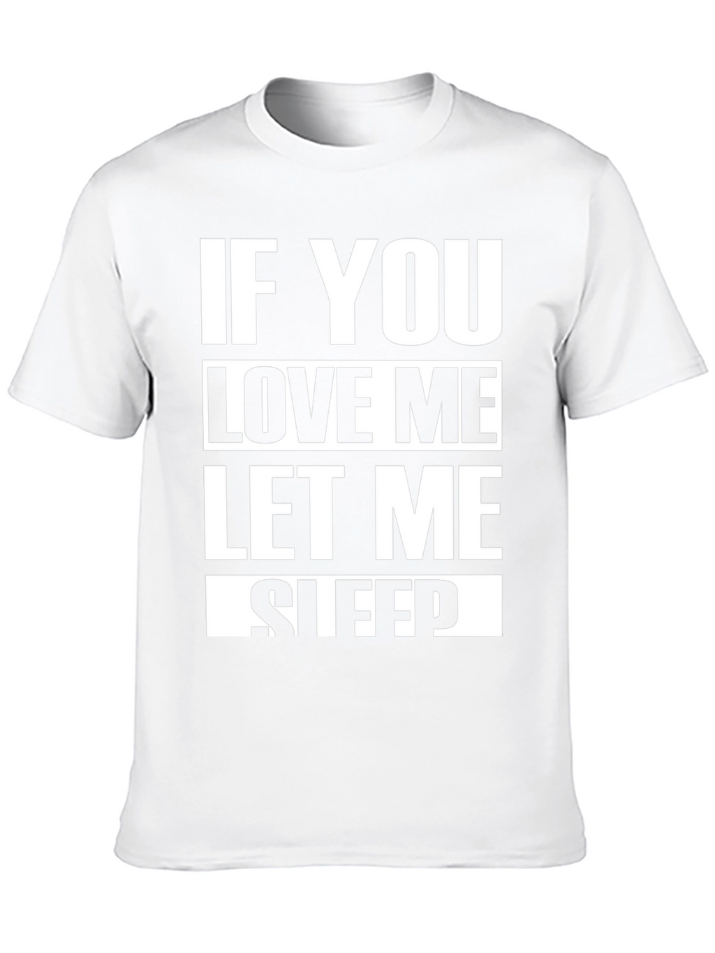 Funny Let Me Sleep Black Graphic Tee