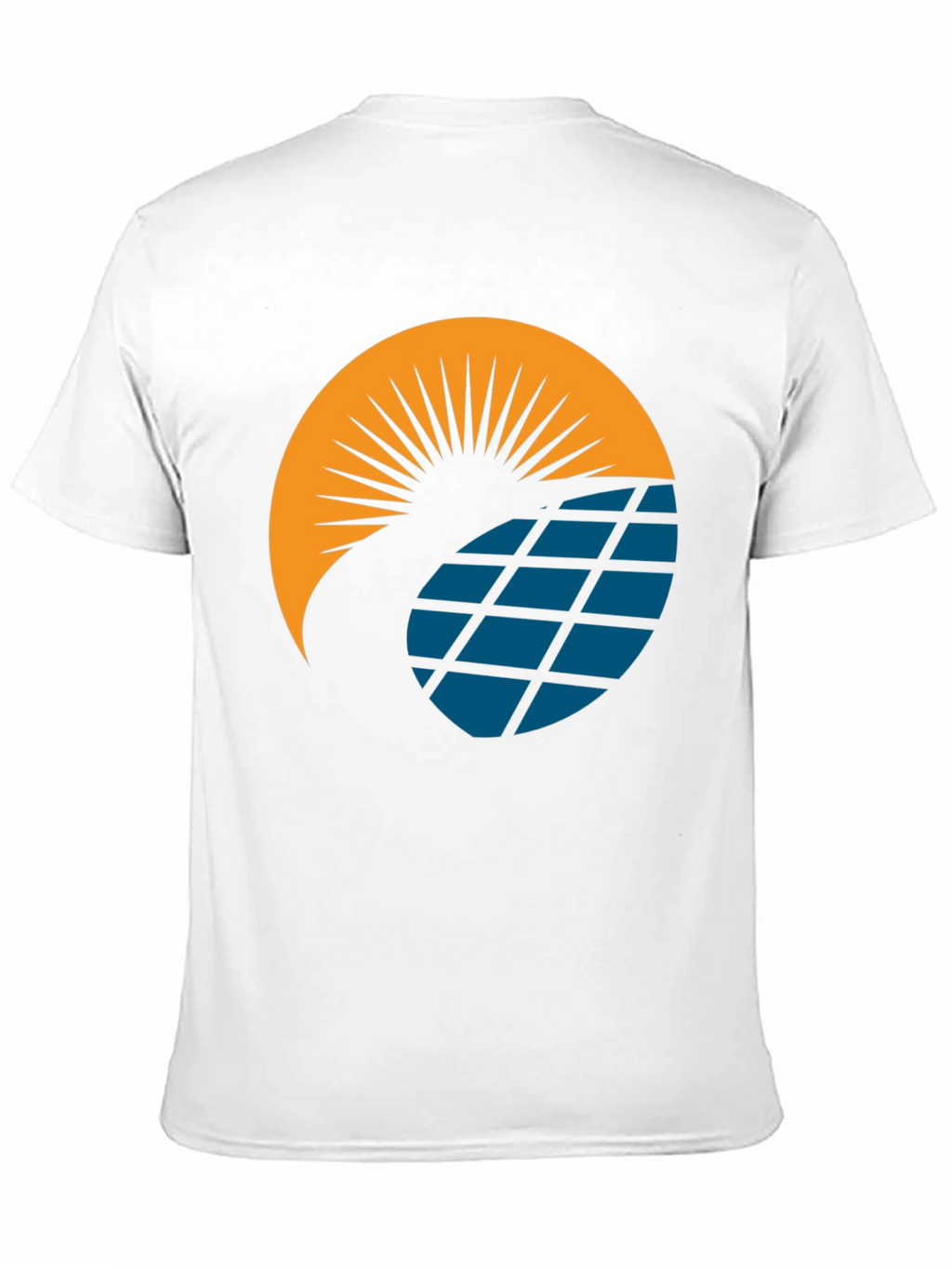 Solar Panel Sun Graphic T-Shirt - Modern Design
