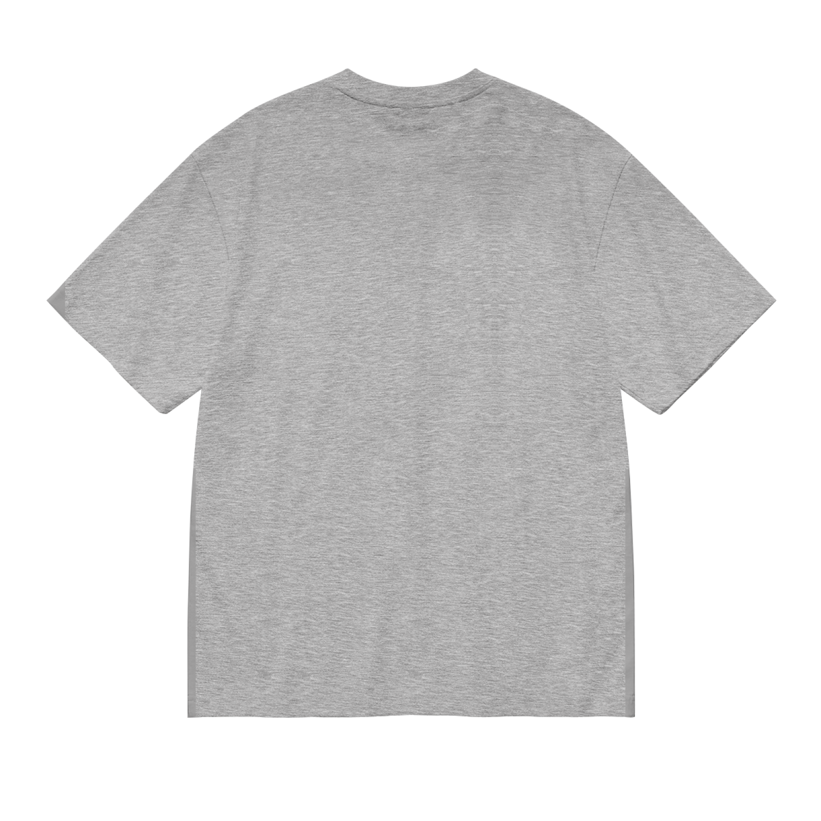 Vintage Ithaca College Letter Print Grey T-Shirt, Preppy Campus Couple Casual Top