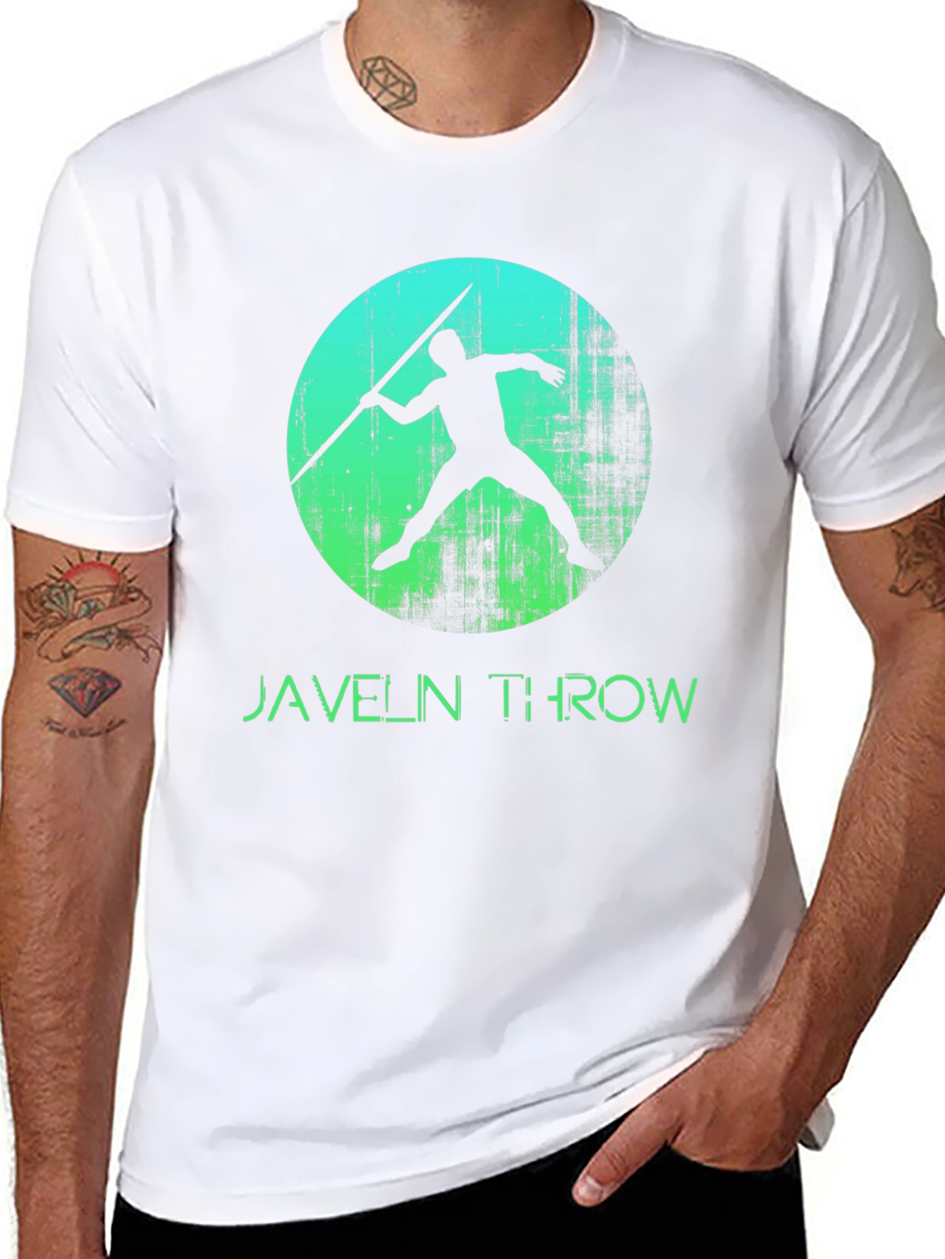 Javelin Throw Graphic T-Shirt