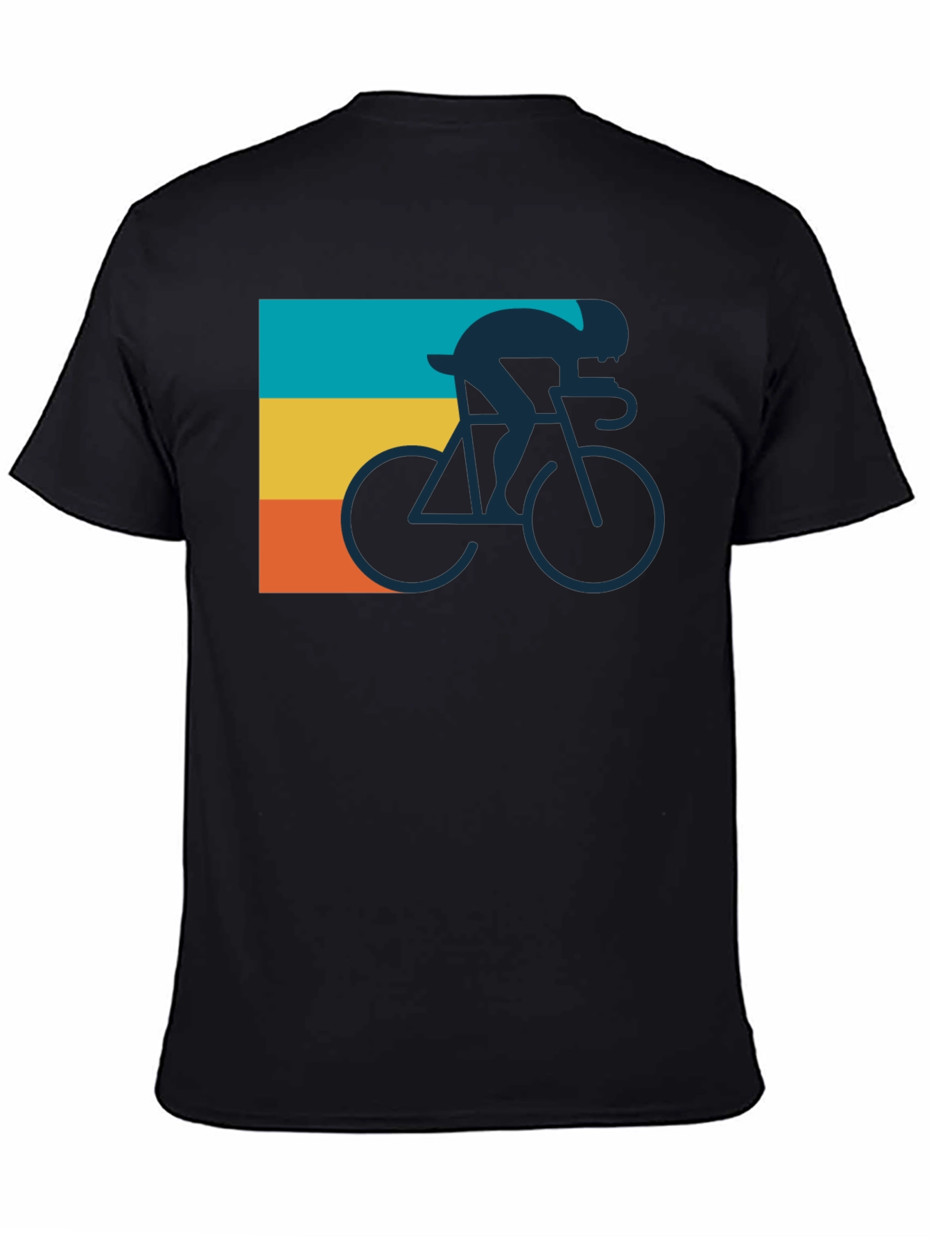 Retro Cycling T-Shirt - Vintage Style Cyclist Tee