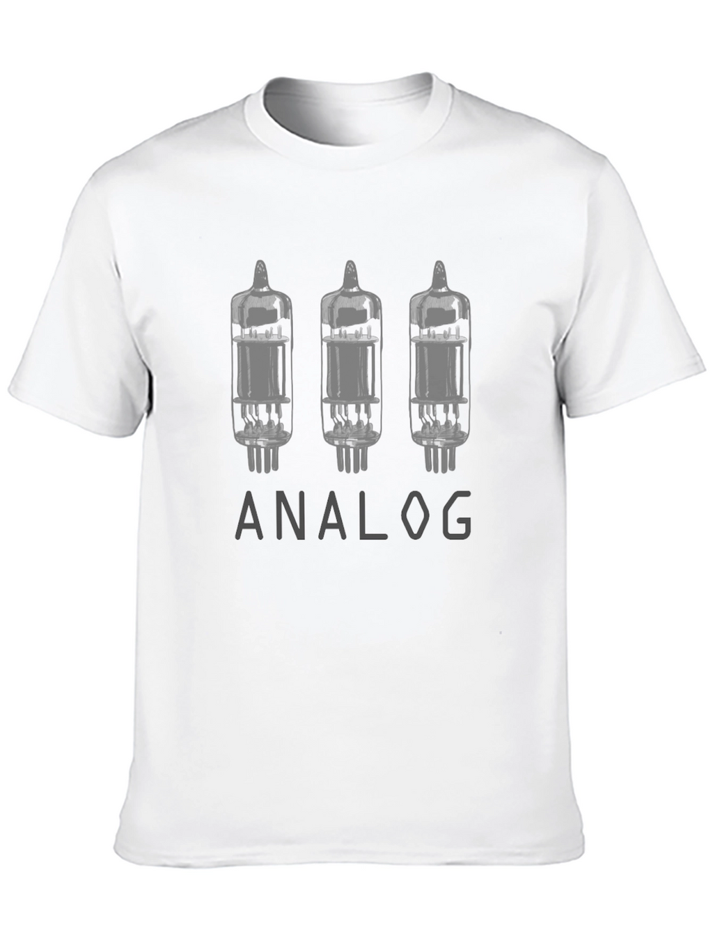 Analog Valve Tube T-Shirt - Classic Design