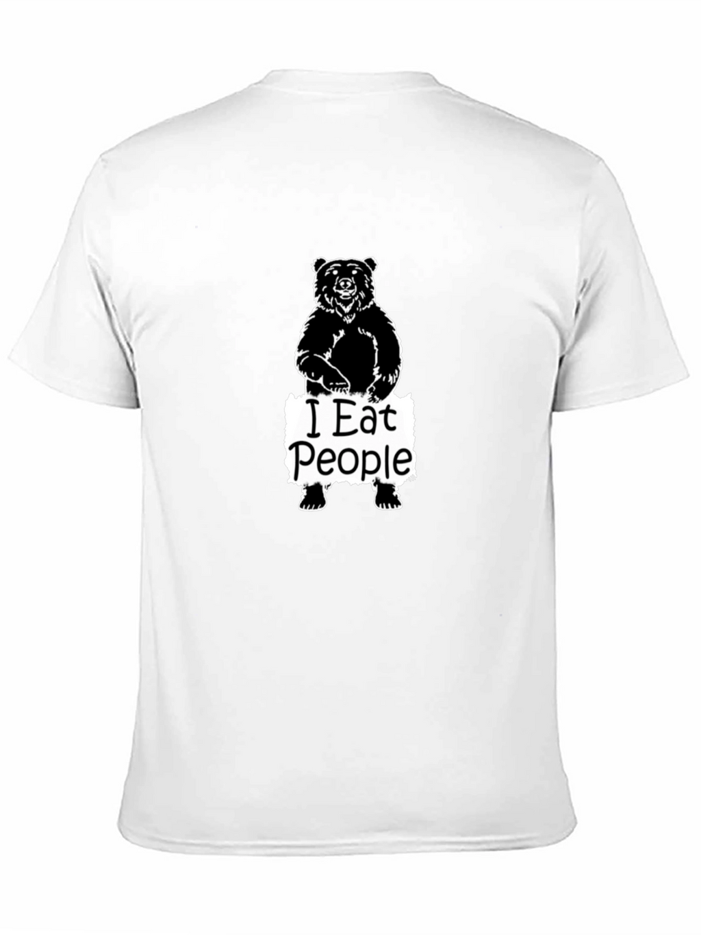 Bear I Eat People Graphic T-Shirt