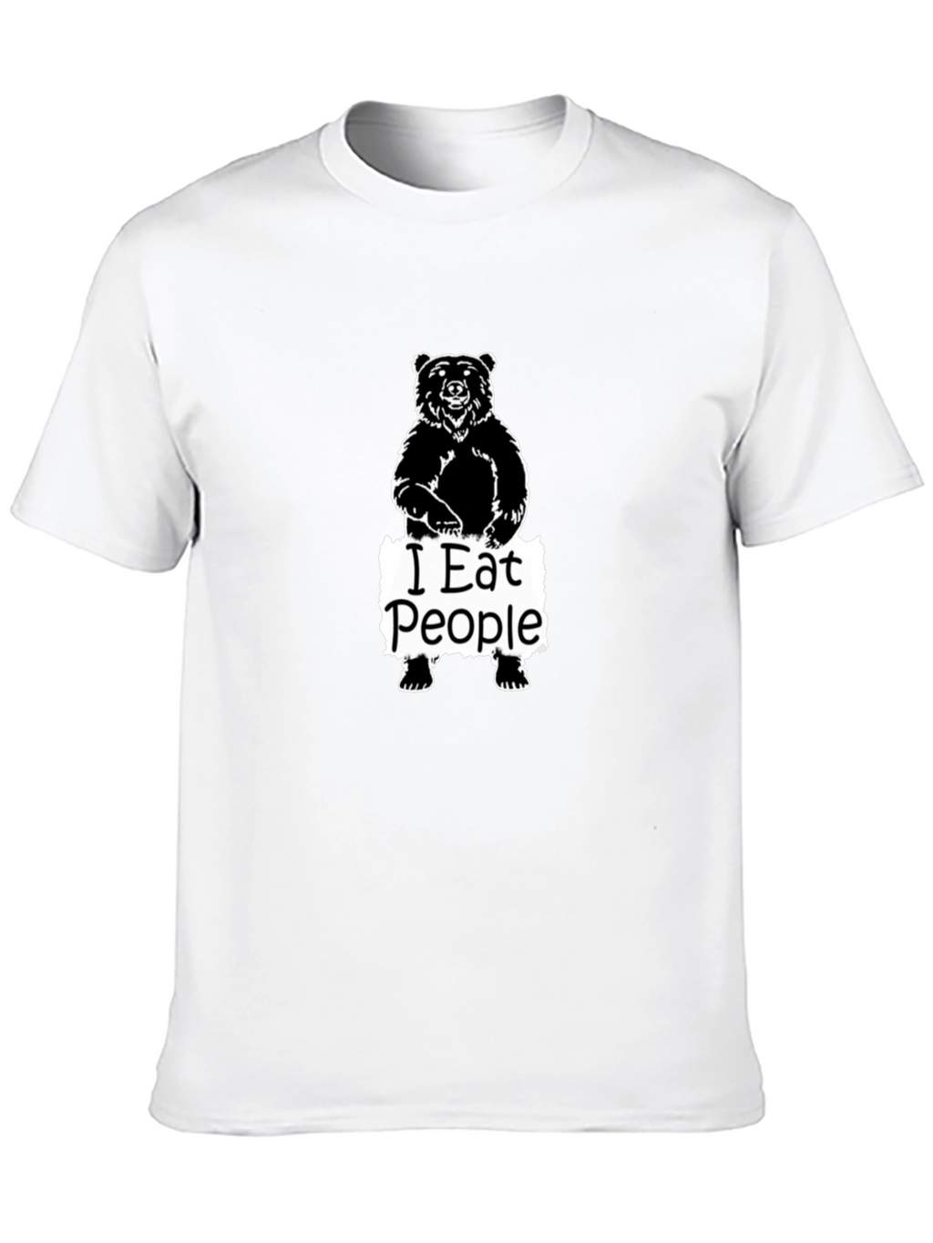 Bear I Eat People Graphic T-Shirt