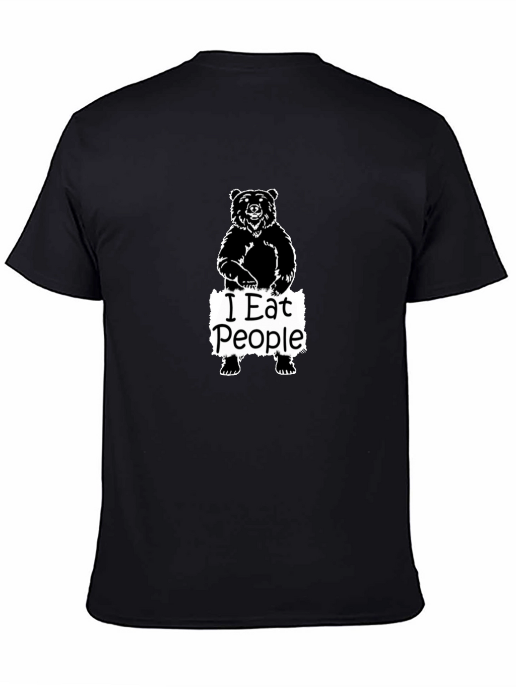 Bear I Eat People Graphic T-Shirt