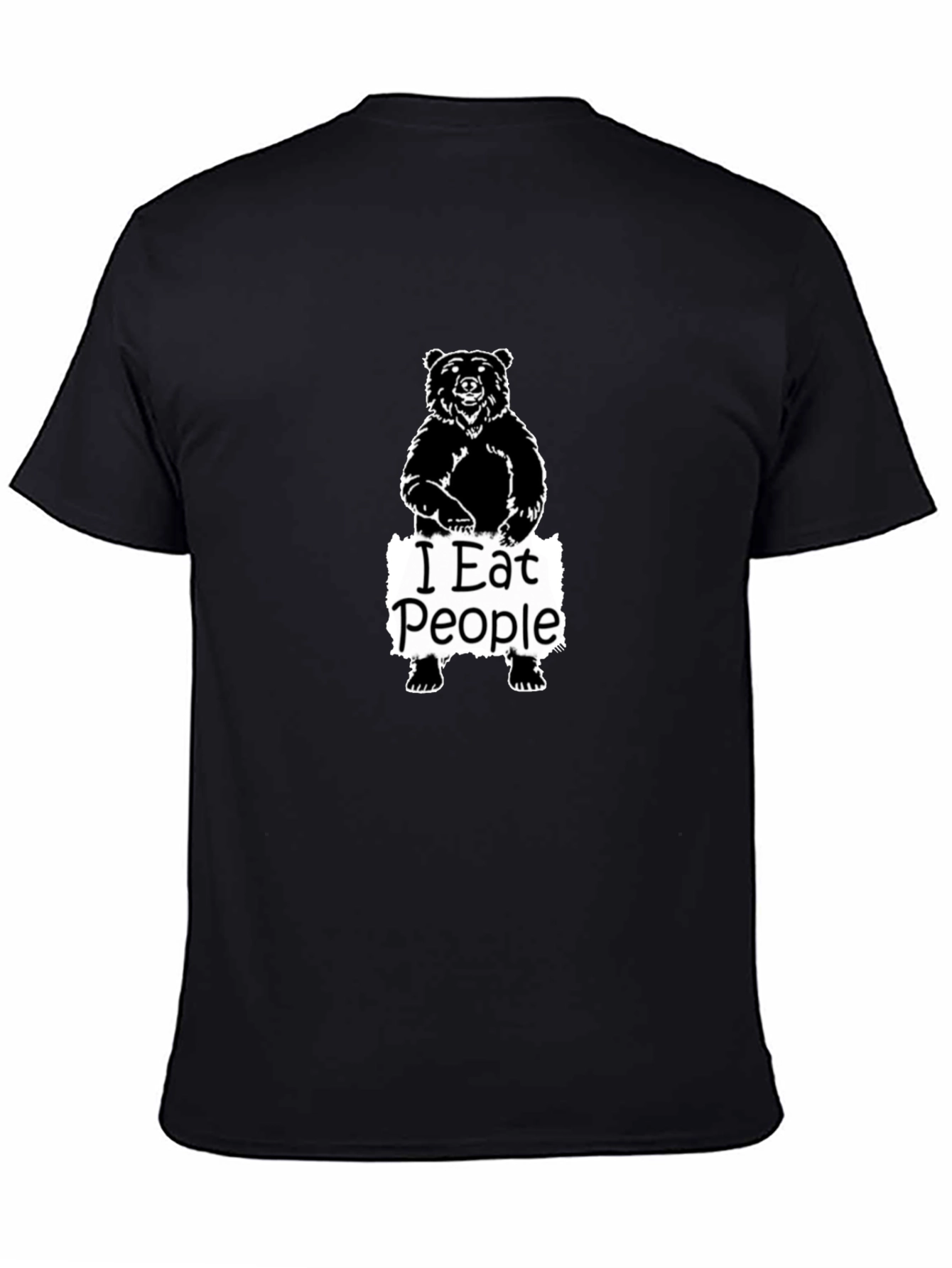 Bear I Eat People Graphic T-Shirt