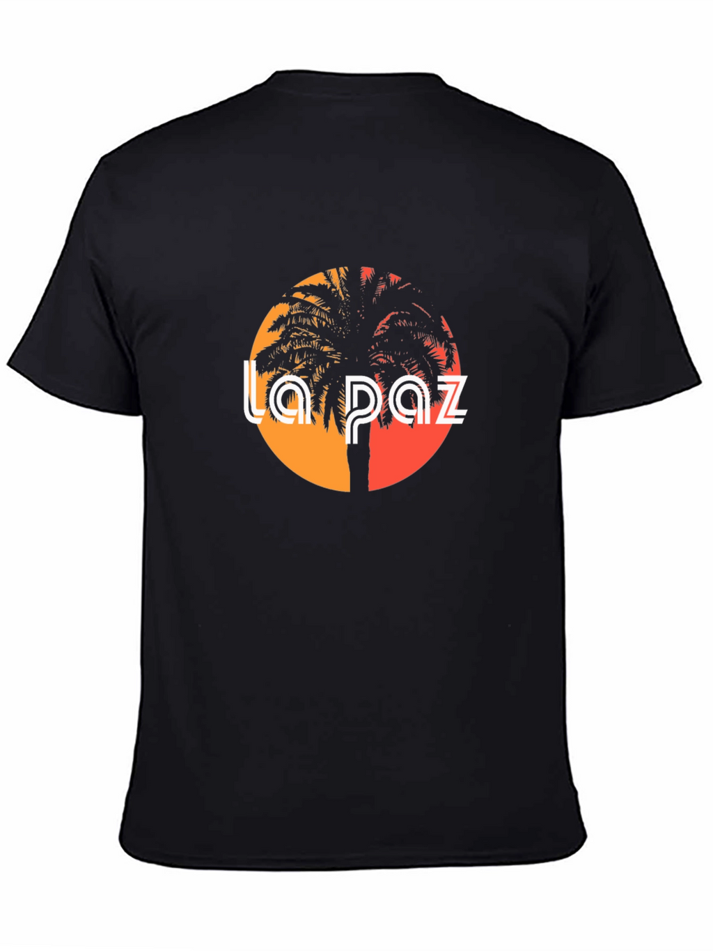 La Paz Palm Graphic Tee - Black T-Shirt