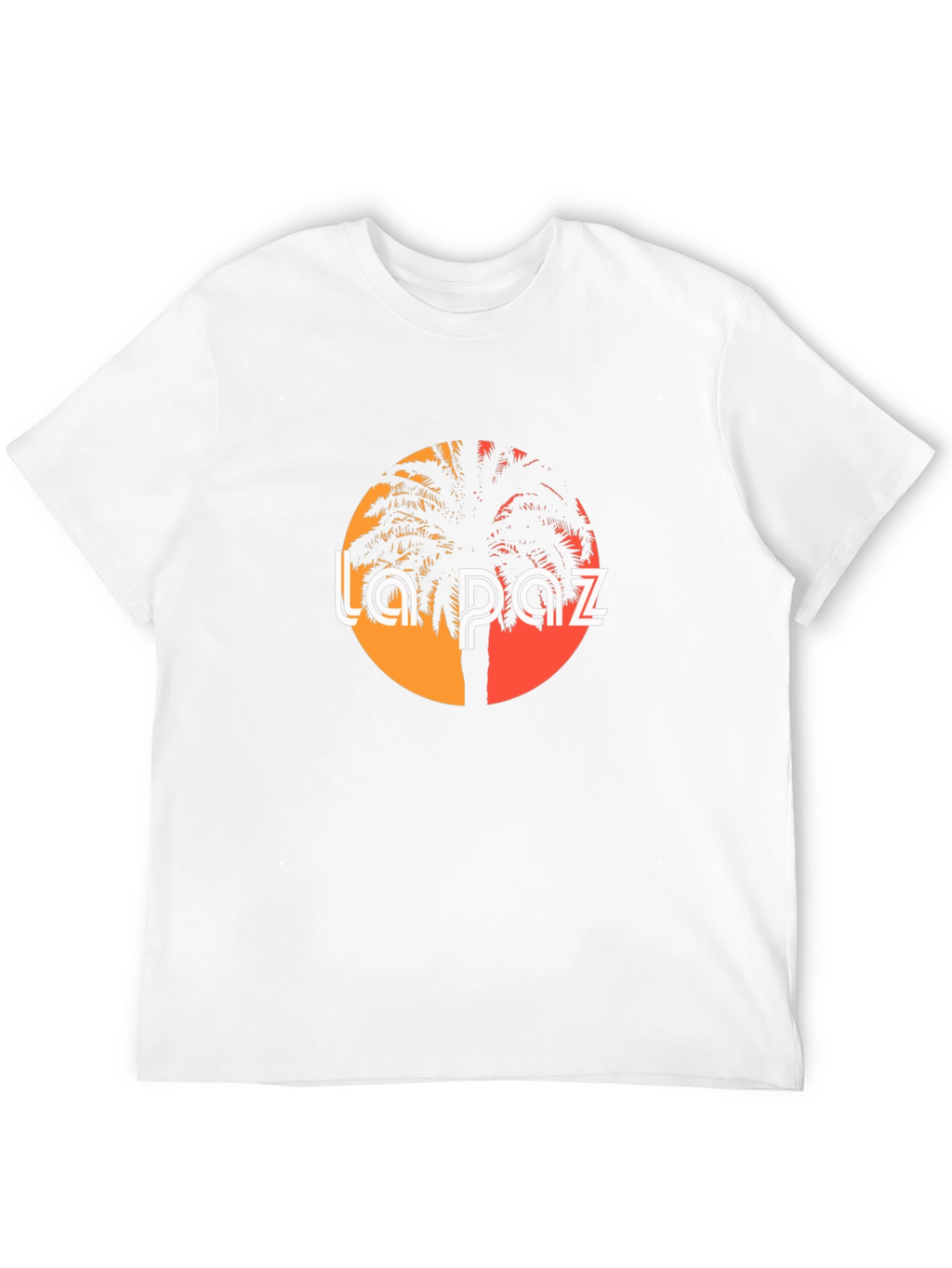 La Paz Palm Graphic Tee - Black T-Shirt