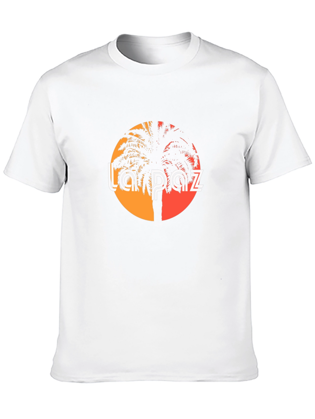 La Paz Palm Graphic Tee - Black T-Shirt
