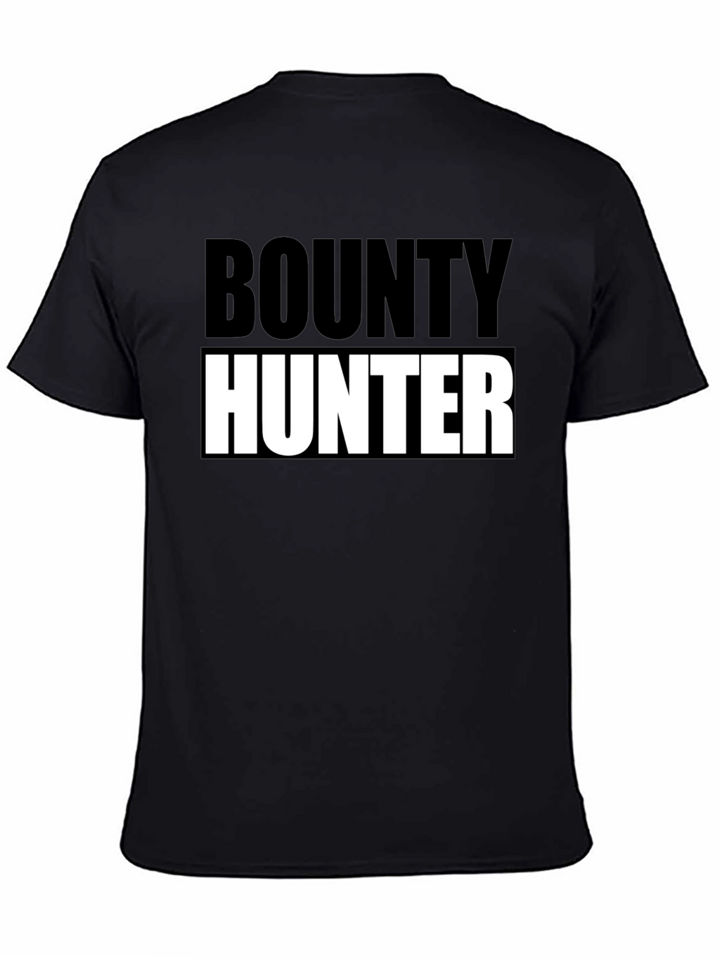 Bounty Hunter Black T-Shirt - Bold Graphic Tee