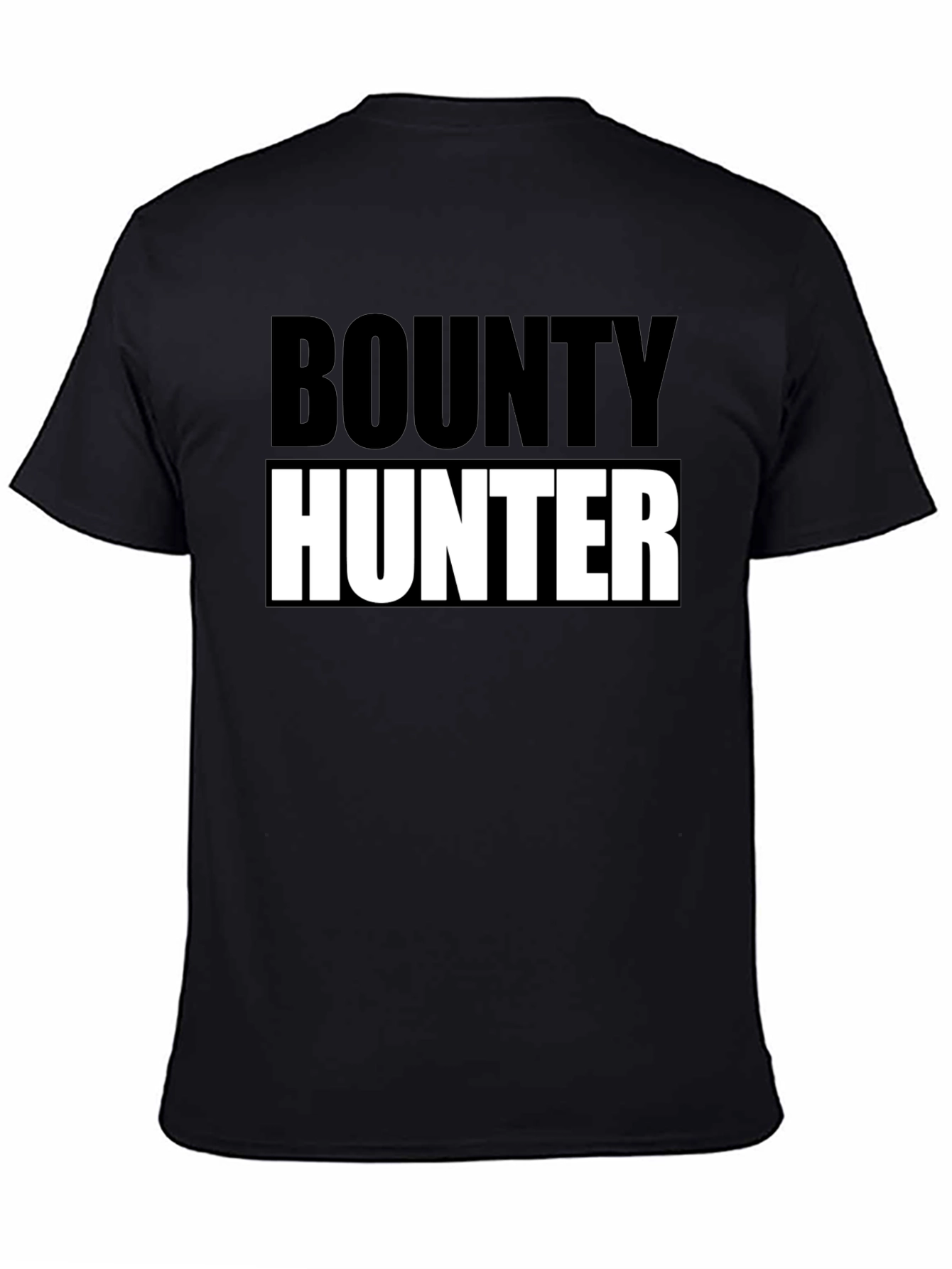 Bounty Hunter Black T-Shirt - Bold Graphic Tee