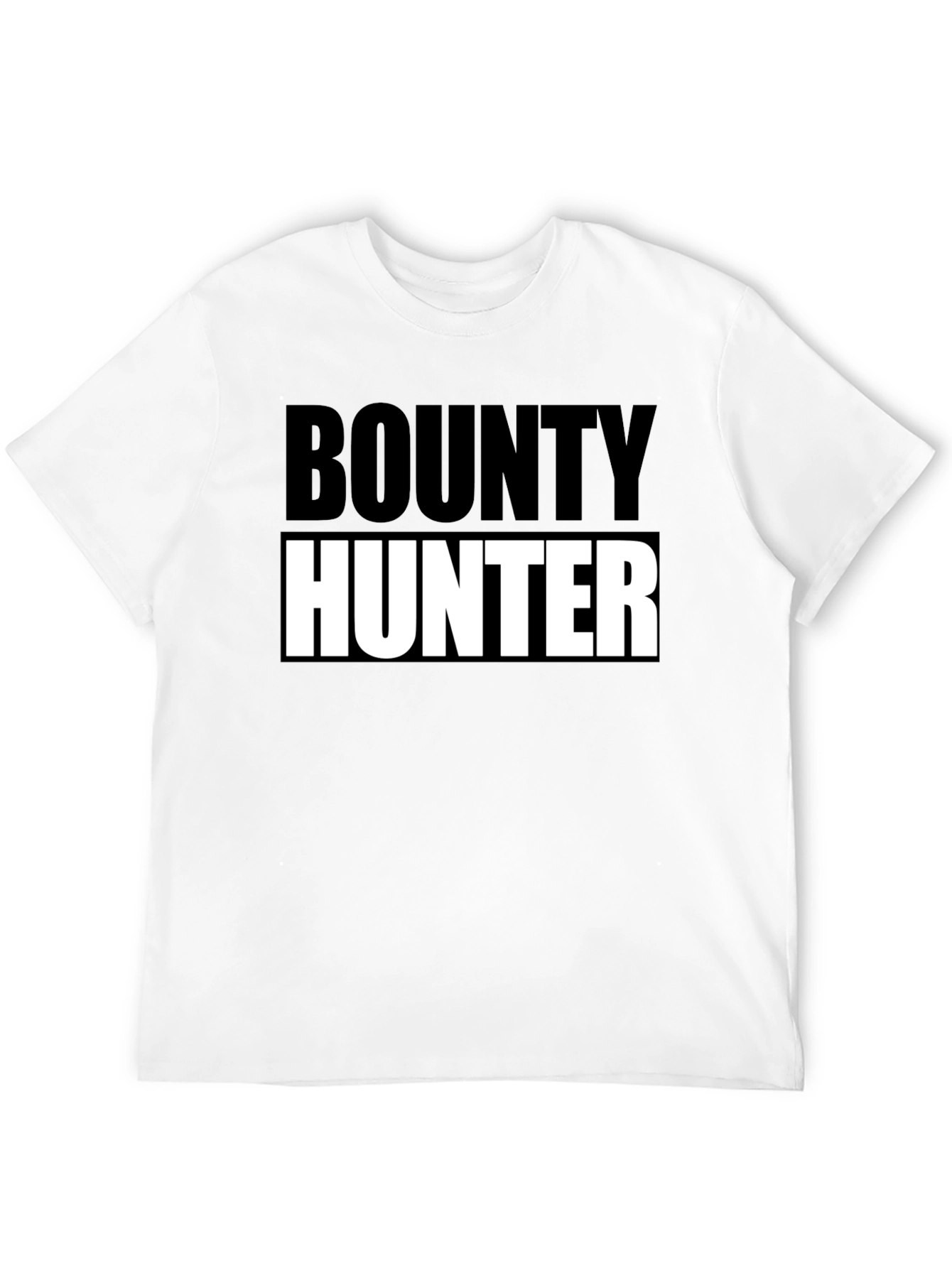 Bounty Hunter Black T-Shirt - Bold Graphic Tee