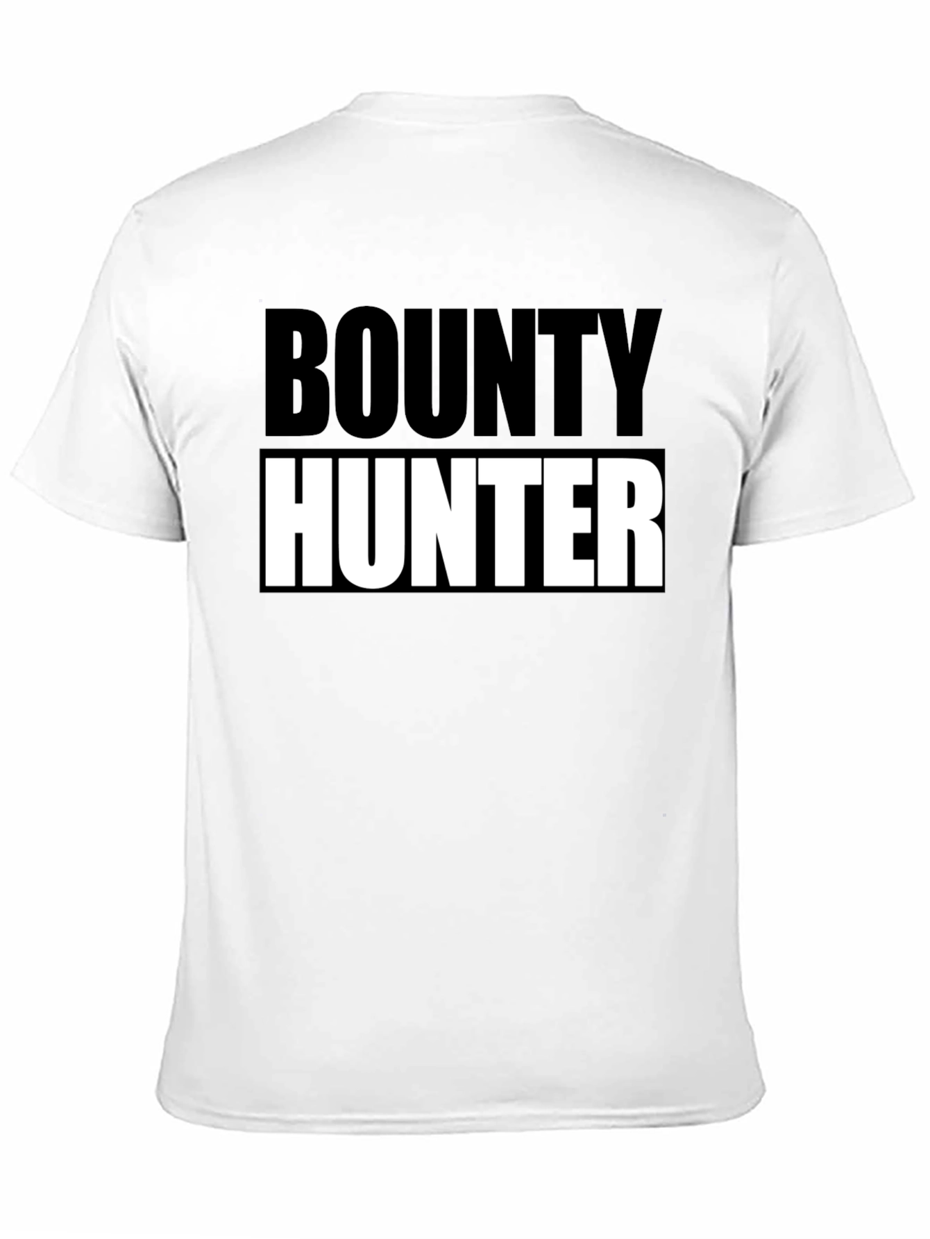 Bounty Hunter Black T-Shirt - Bold Graphic Tee