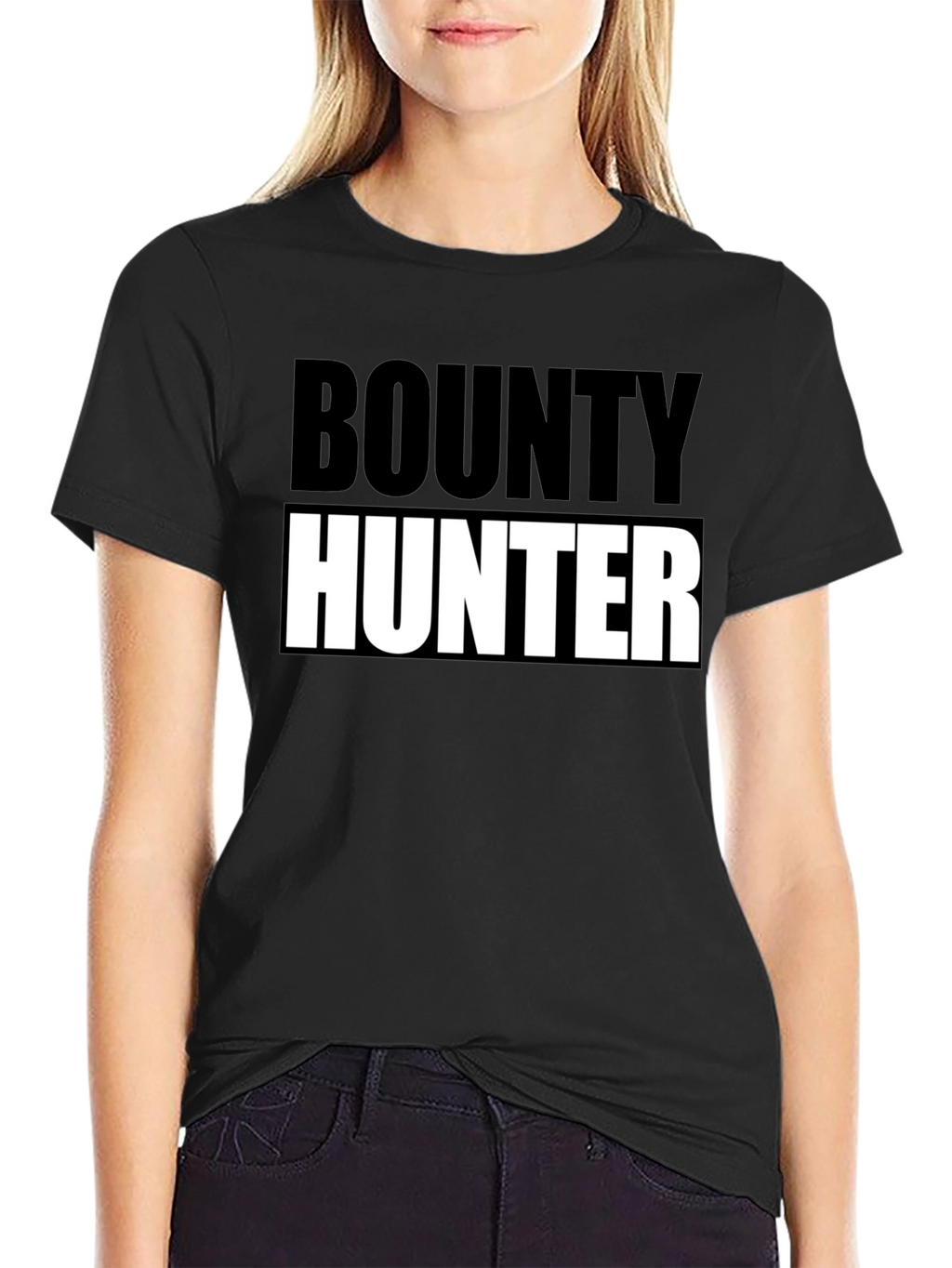 Bounty Hunter Black T-Shirt - Bold Graphic Tee