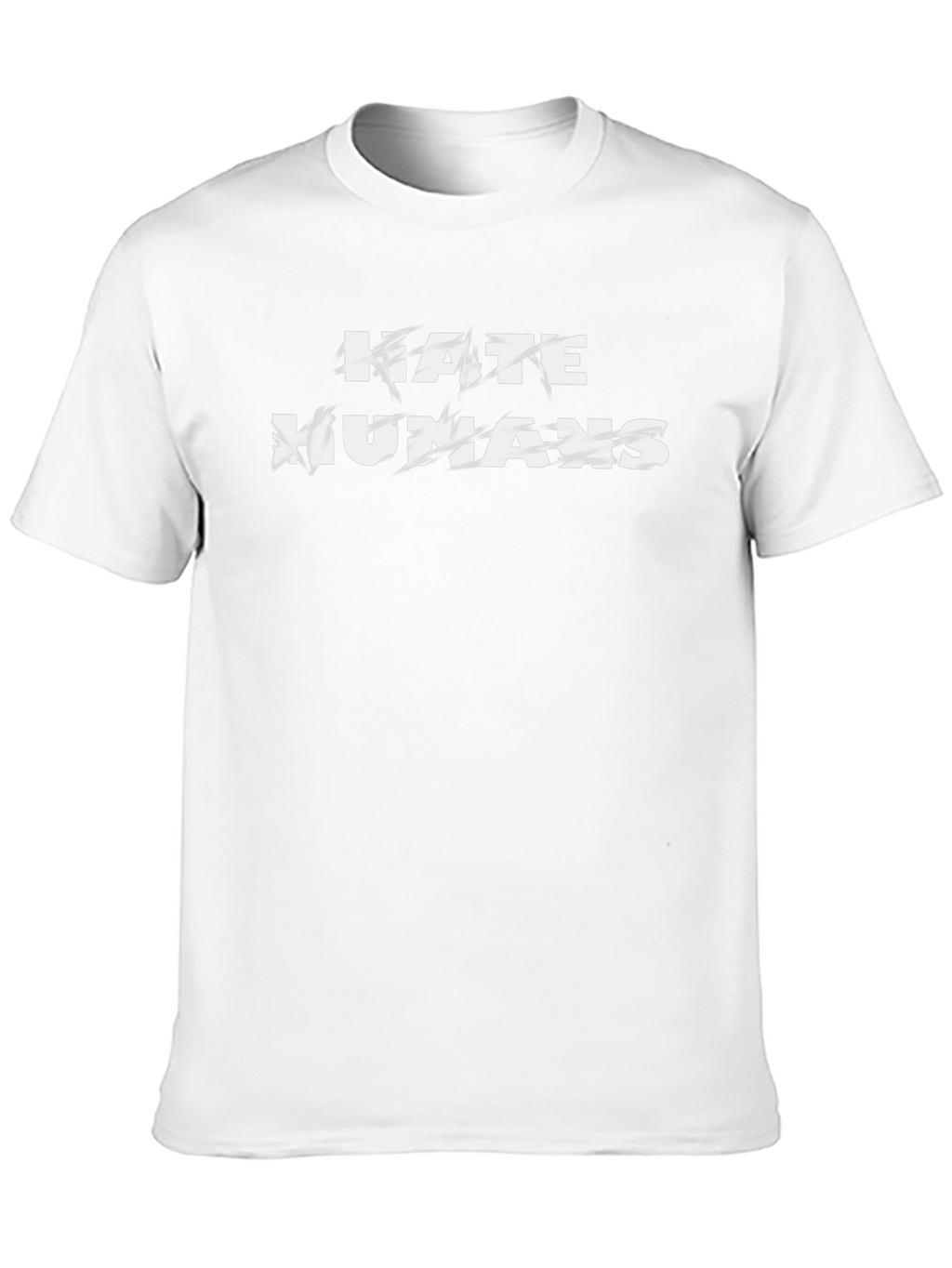 HATE HUMANS Graphic Print Tee
