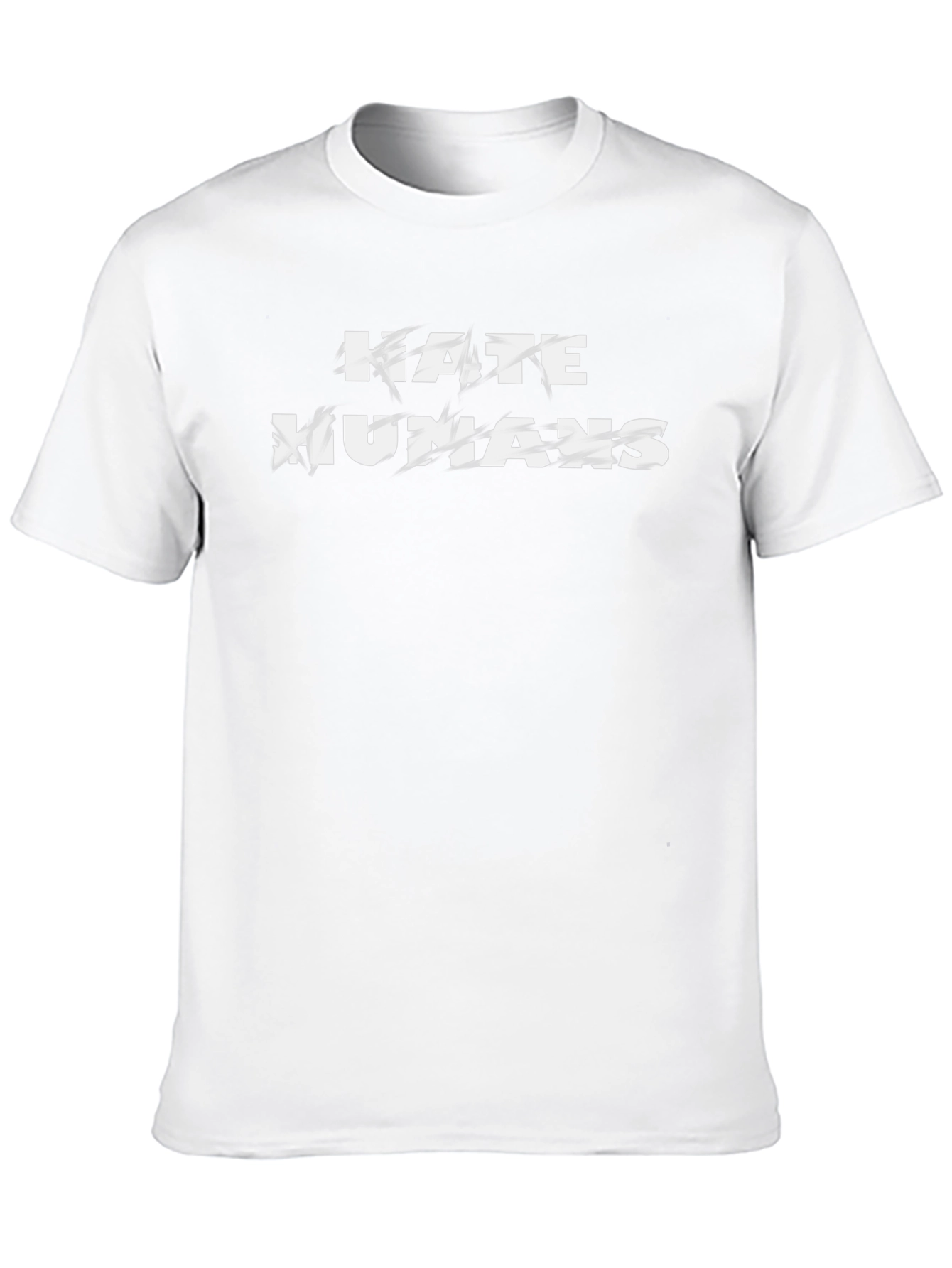 HATE HUMANS Graphic Print Tee