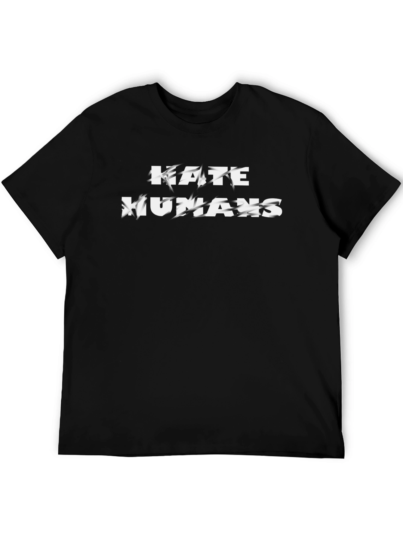 HATE HUMANS Graphic Print Tee