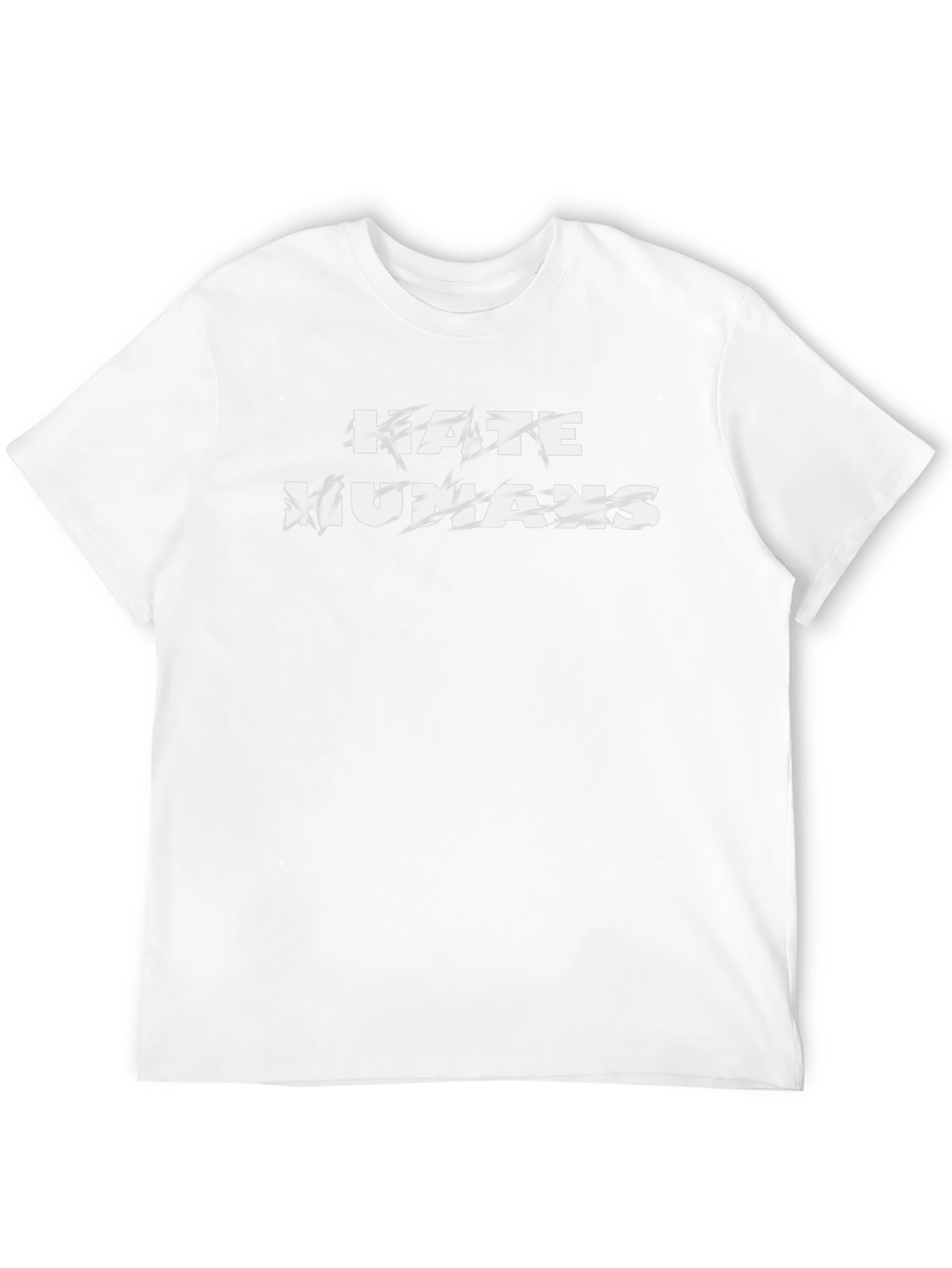 HATE HUMANS Graphic Print Tee