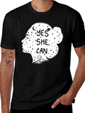 Yes She Can Woman Empowerment T-Shirt