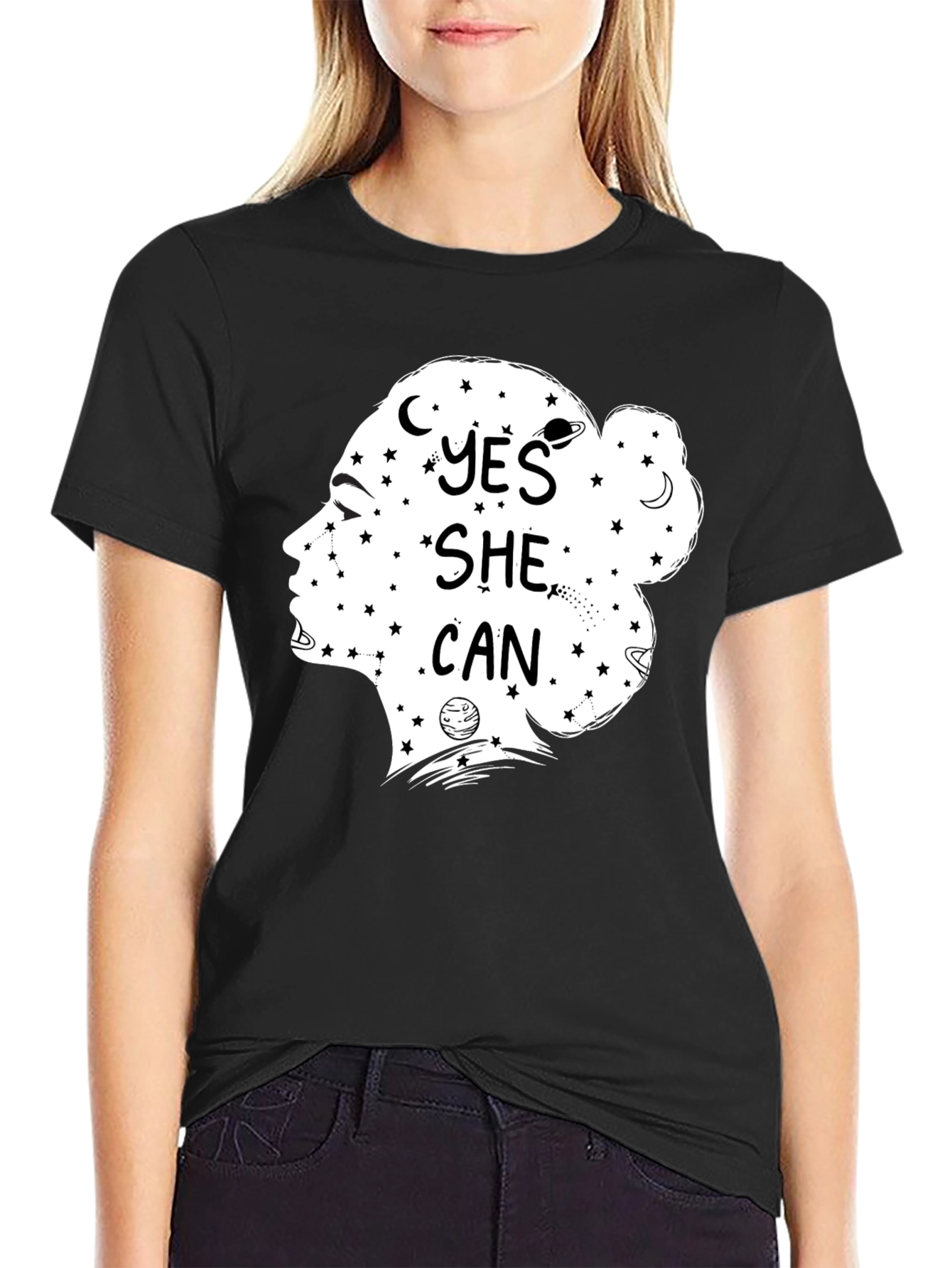 Yes She Can Woman Empowerment T-Shirt