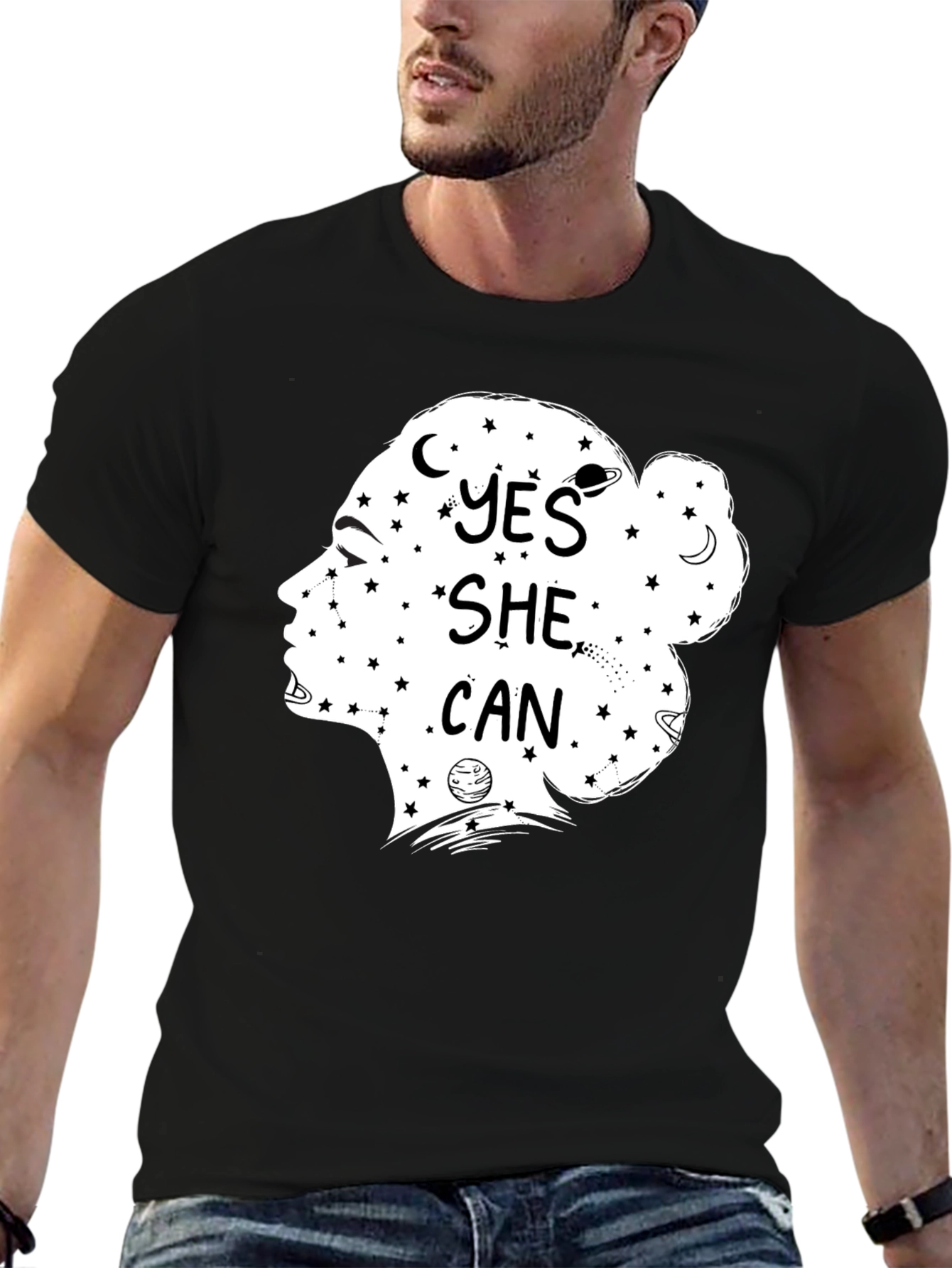 Yes She Can Woman Empowerment T-Shirt