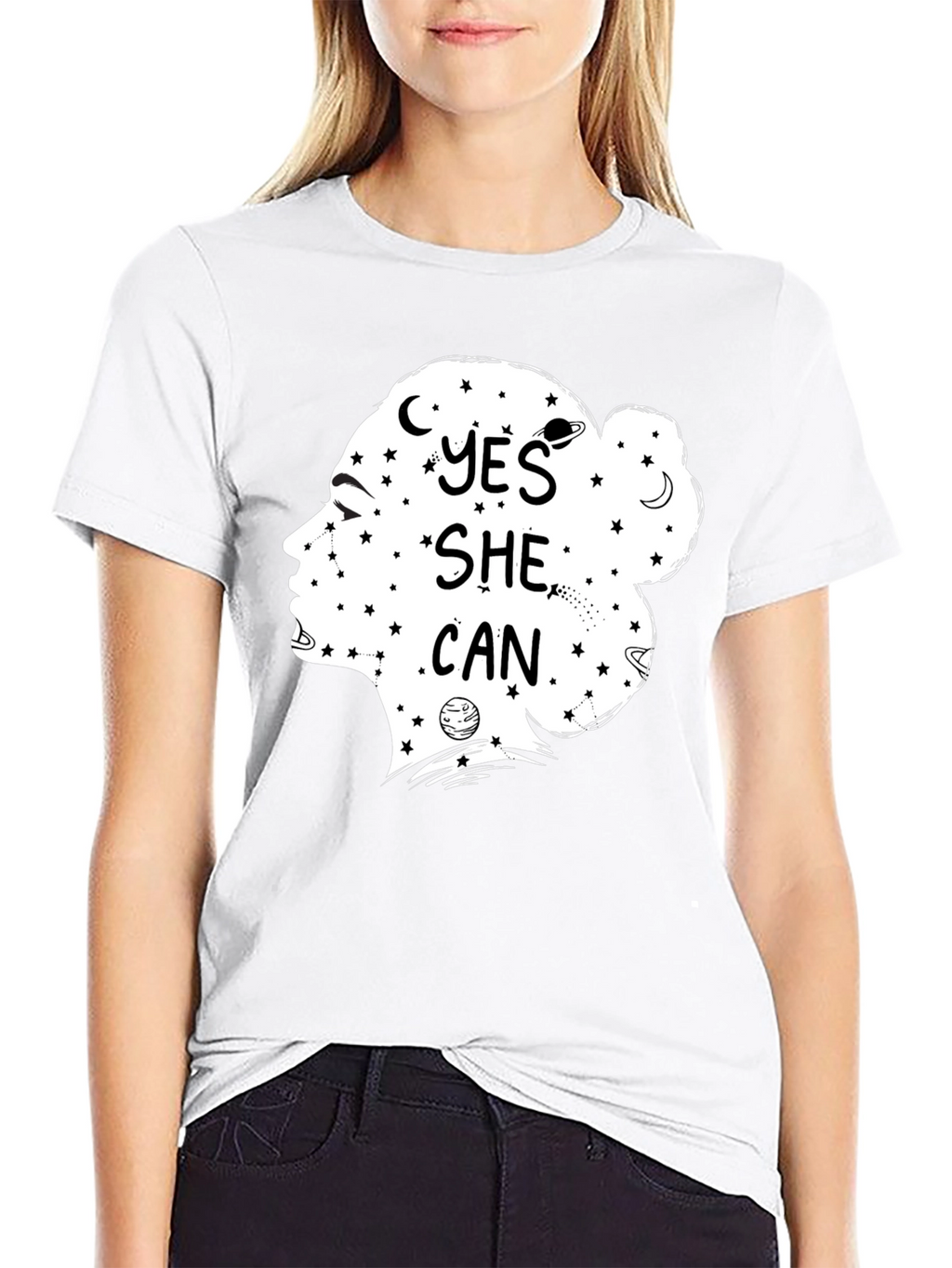 Yes She Can Woman Empowerment T-Shirt