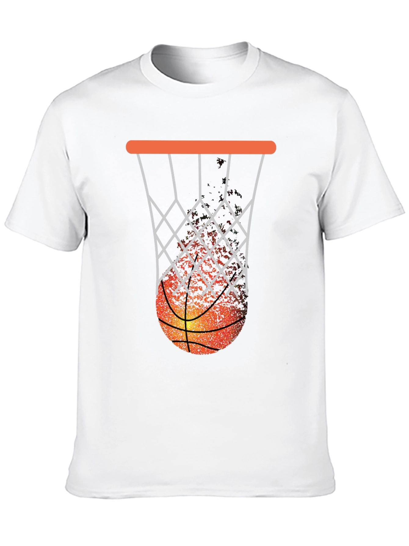 Basketball Hoop Graphic Tee