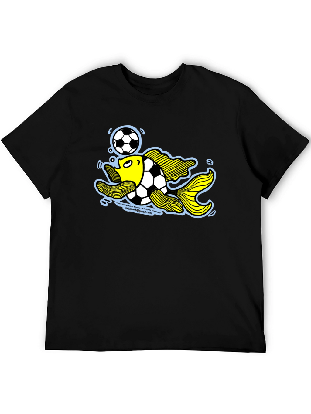 Soccer Fish Graphic Tee