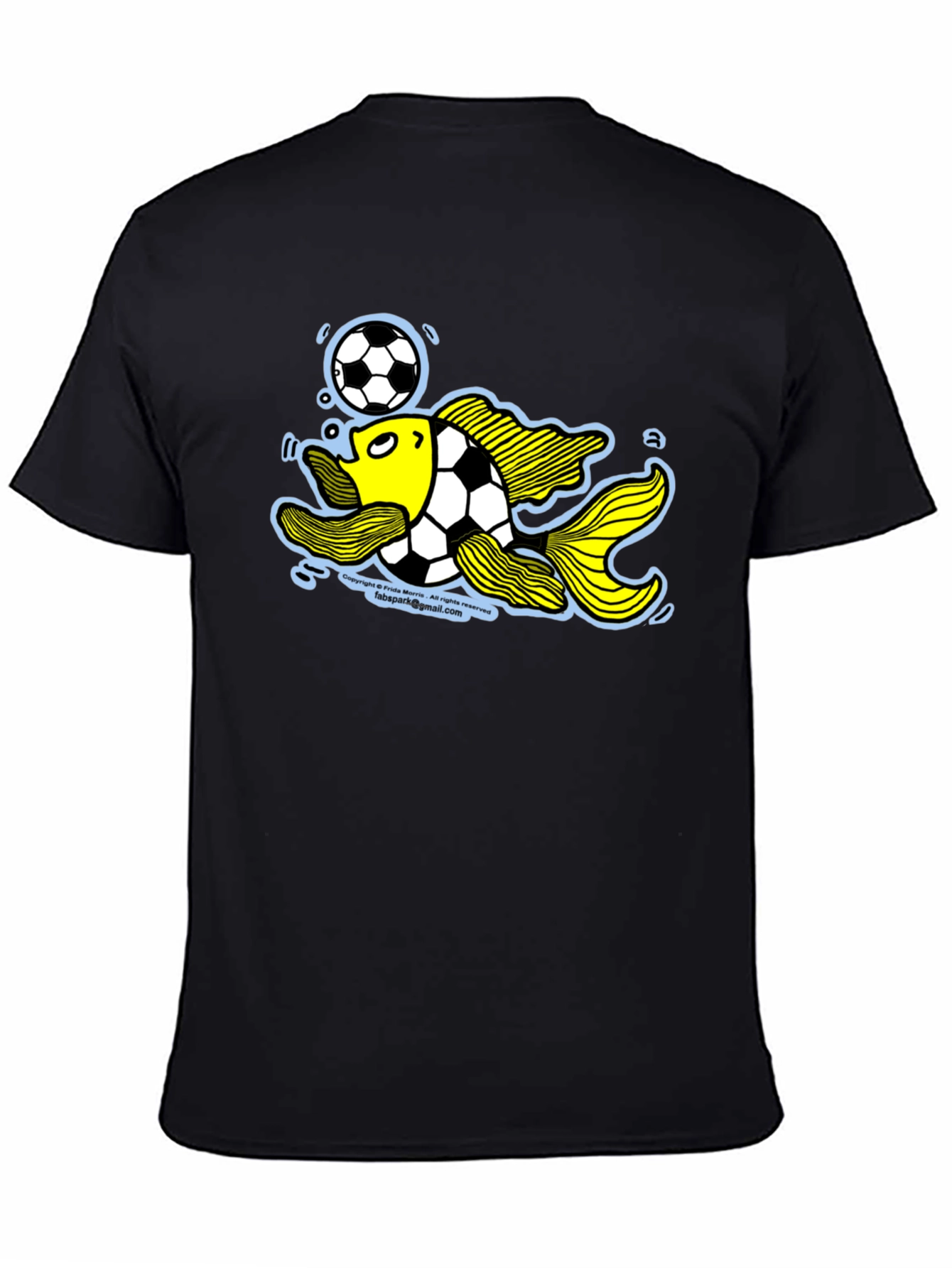 Soccer Fish Graphic Tee