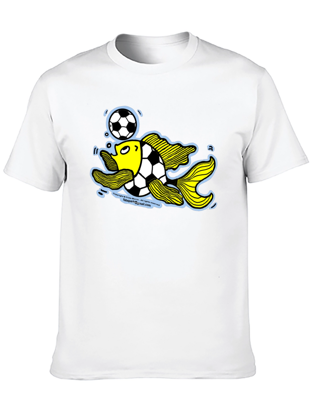 Soccer Fish Graphic Tee