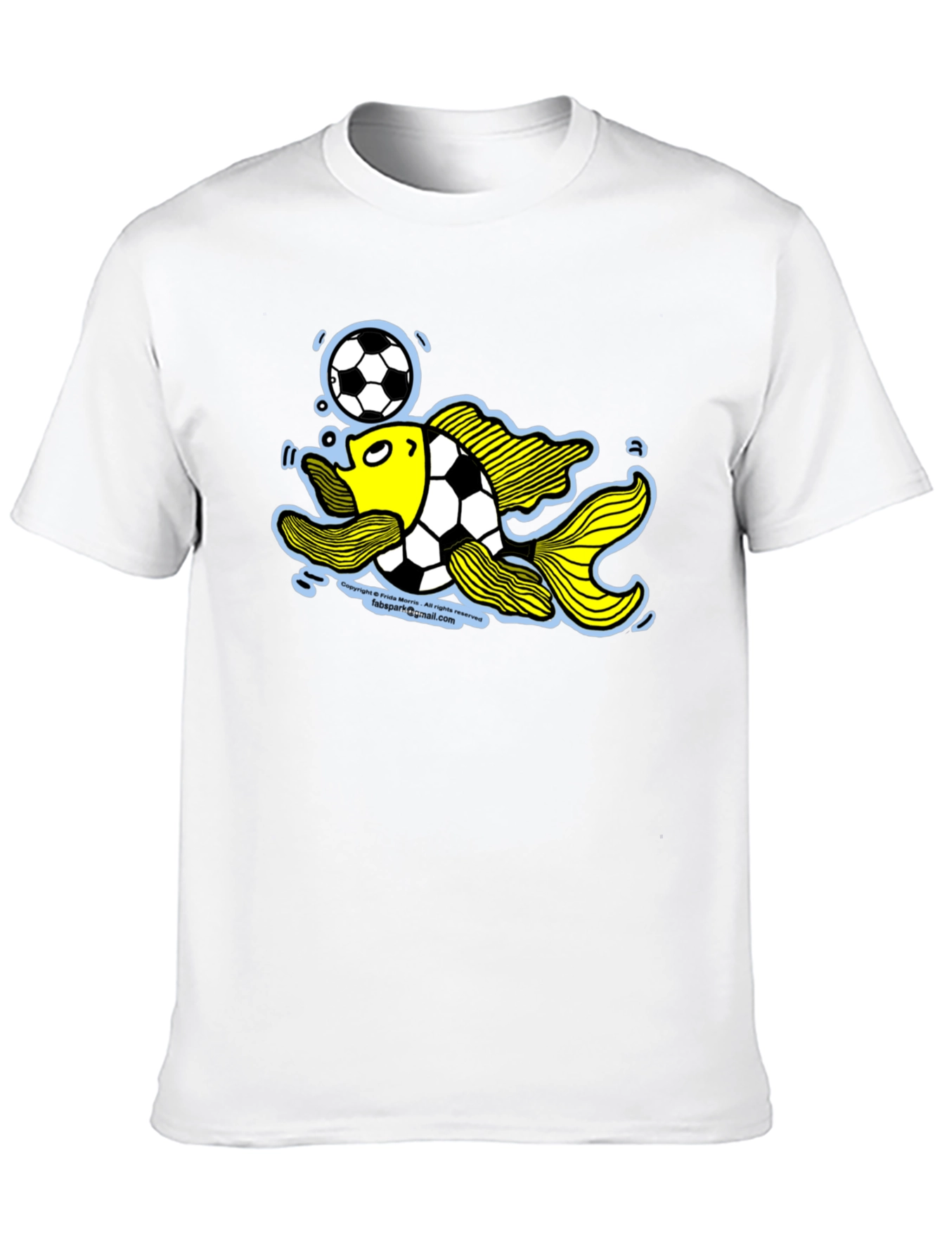 Soccer Fish Graphic Tee