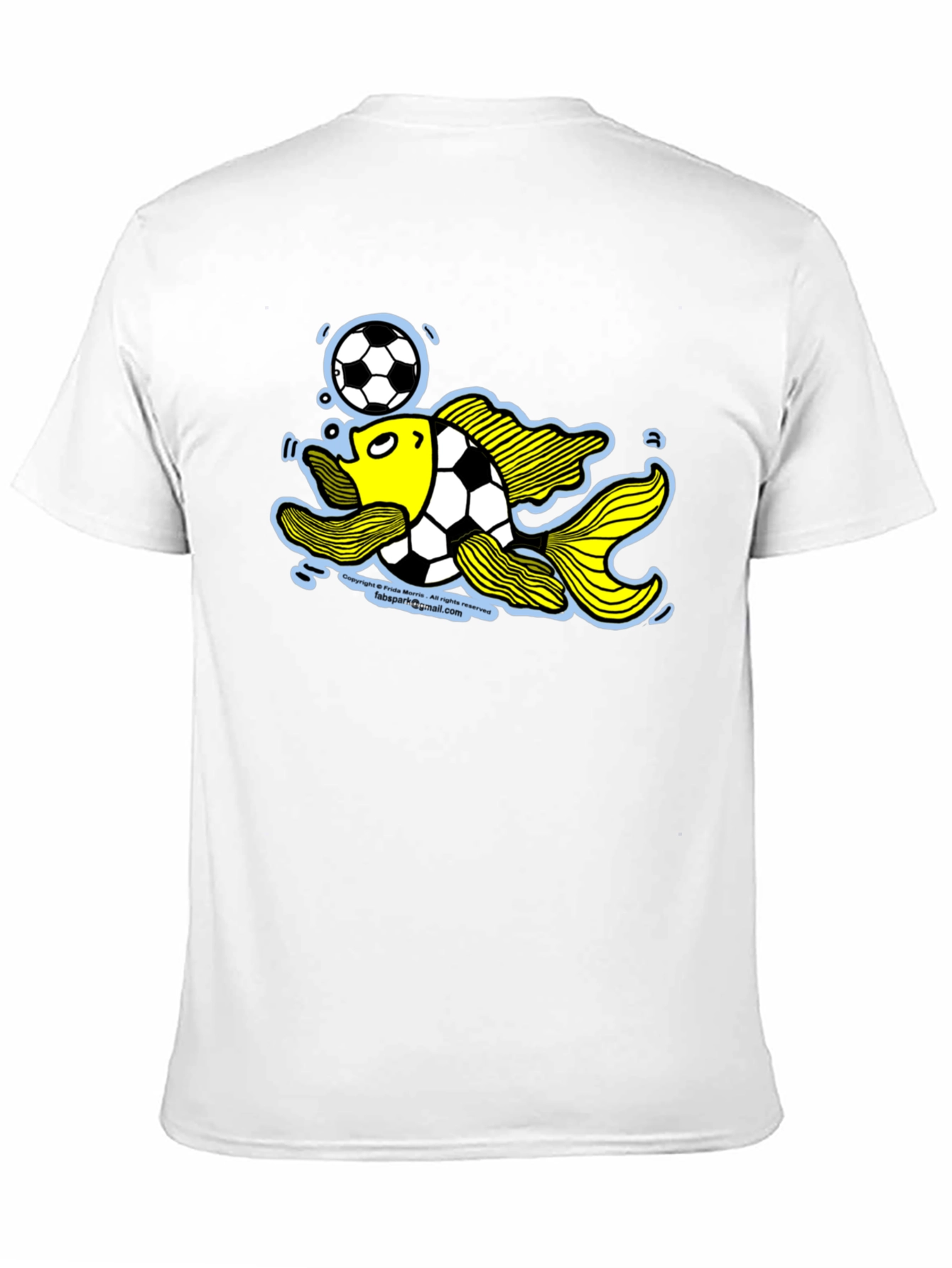 Soccer Fish Graphic Tee