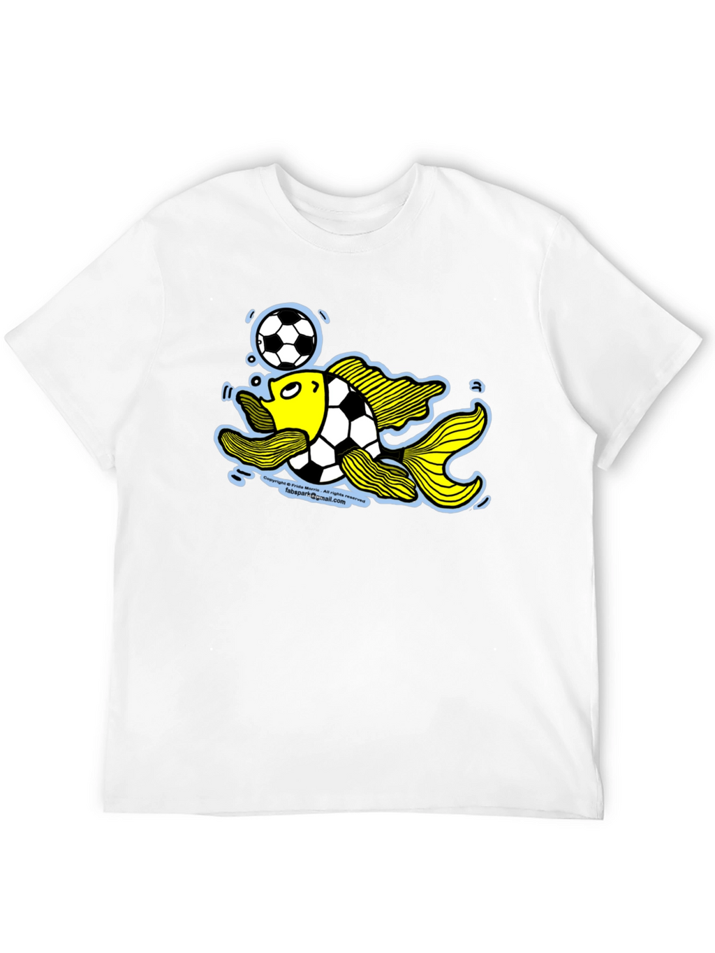 Soccer Fish Graphic Tee