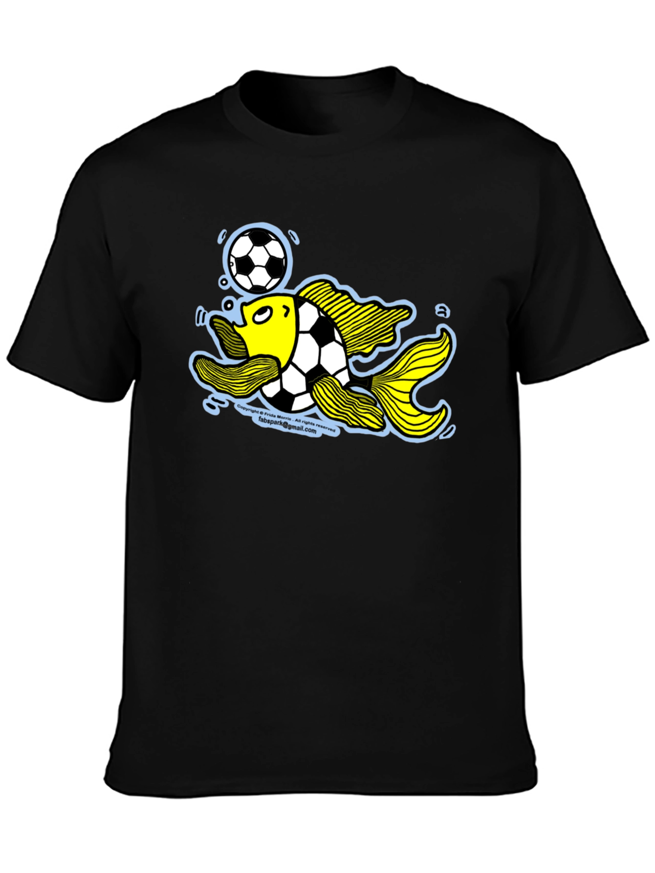 Soccer Fish Graphic Tee