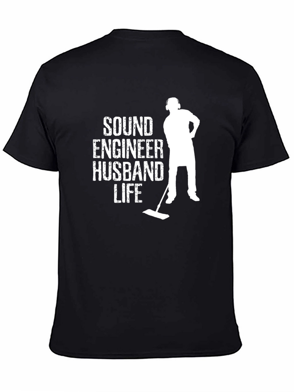 Sound Engineer Husband Life Graphic Tee