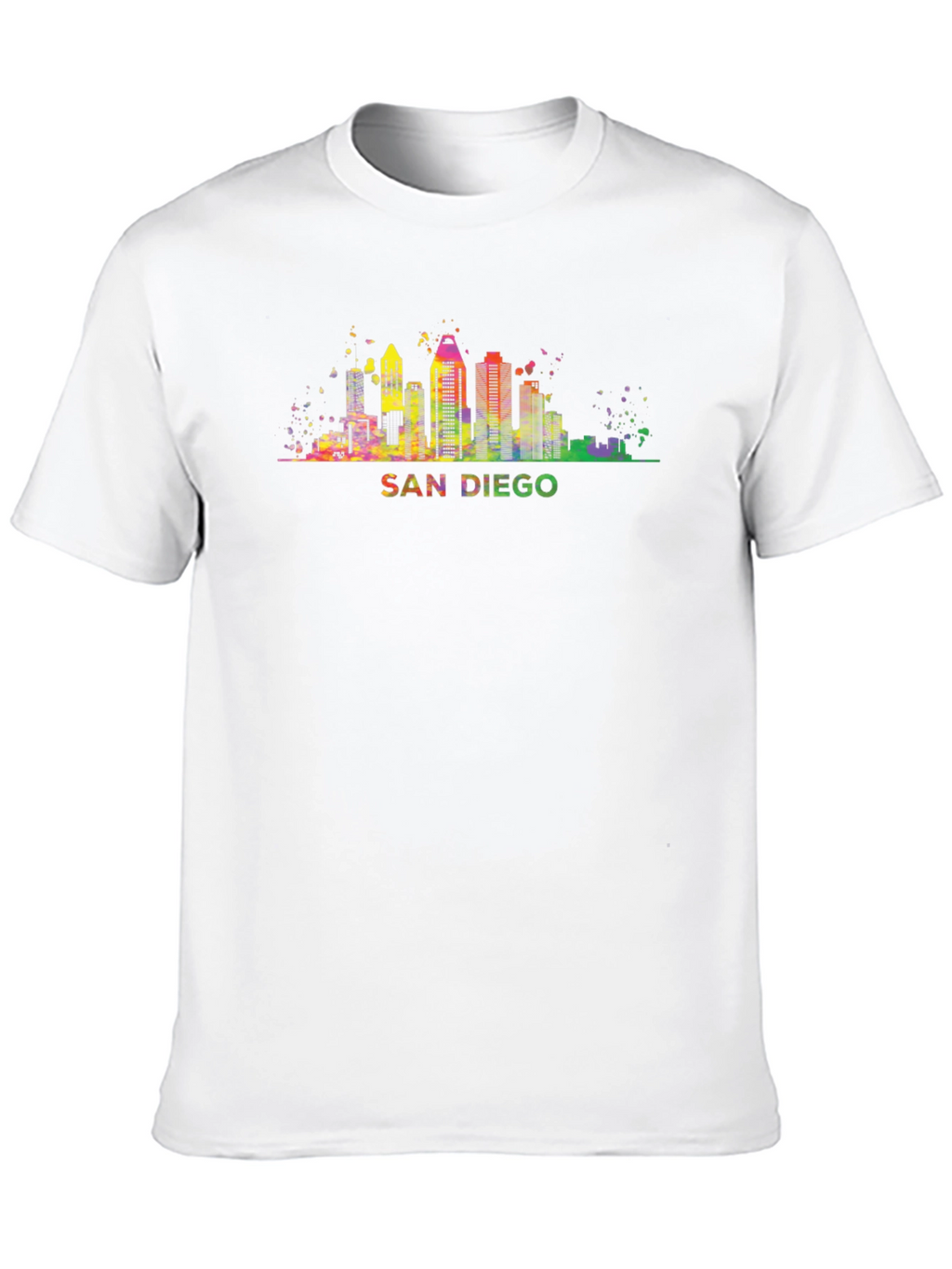 San Diego Skyline Graphic T-Shirt