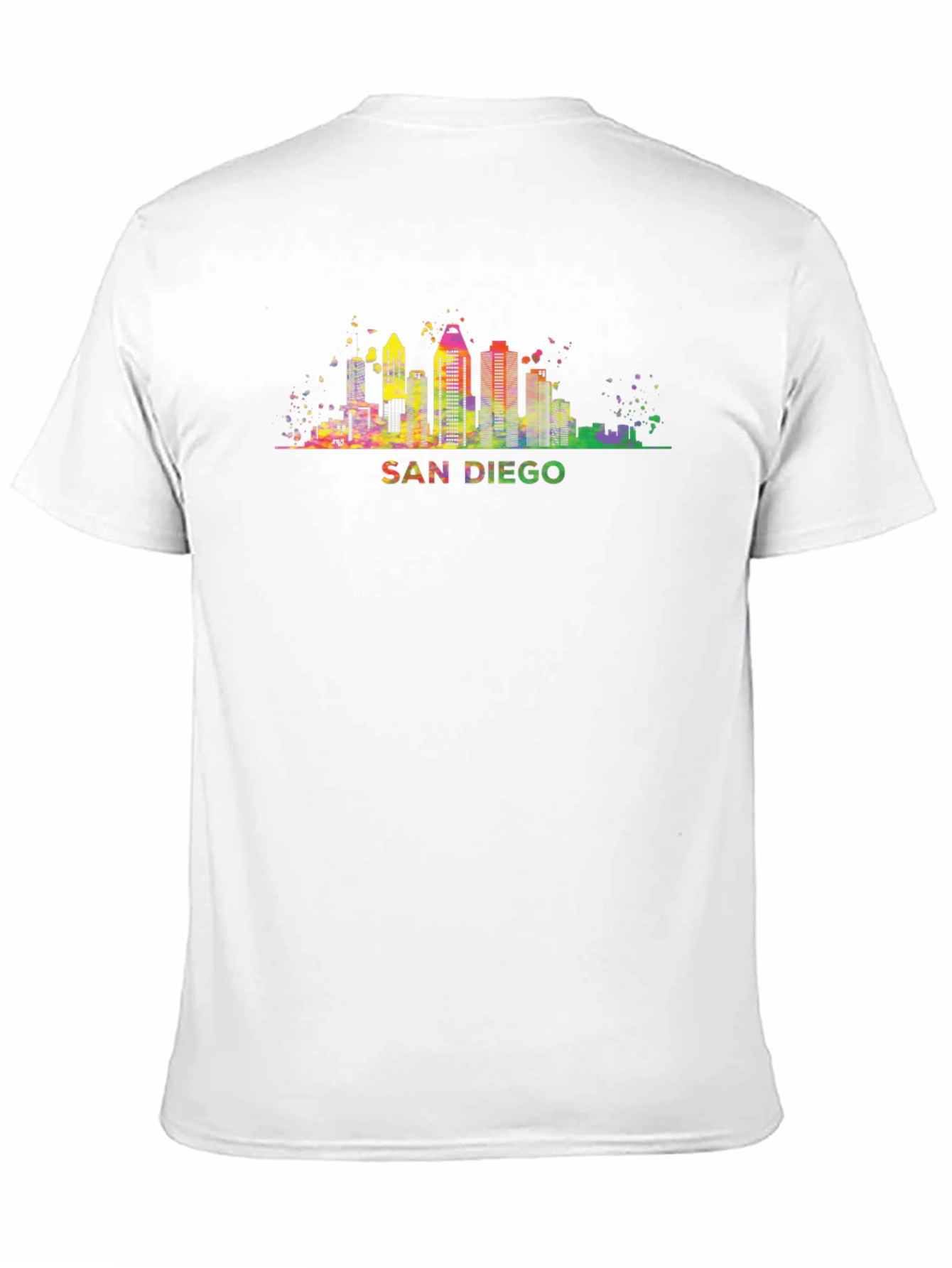 San Diego Skyline Graphic T-Shirt