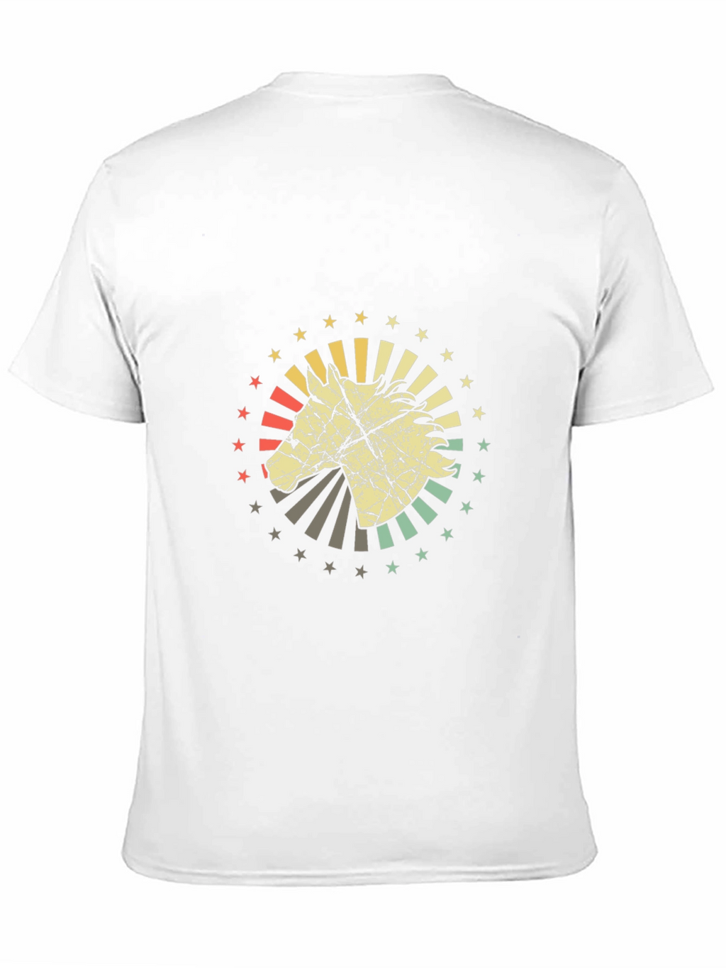 Retro Horse T-Shirt - Graphic Print