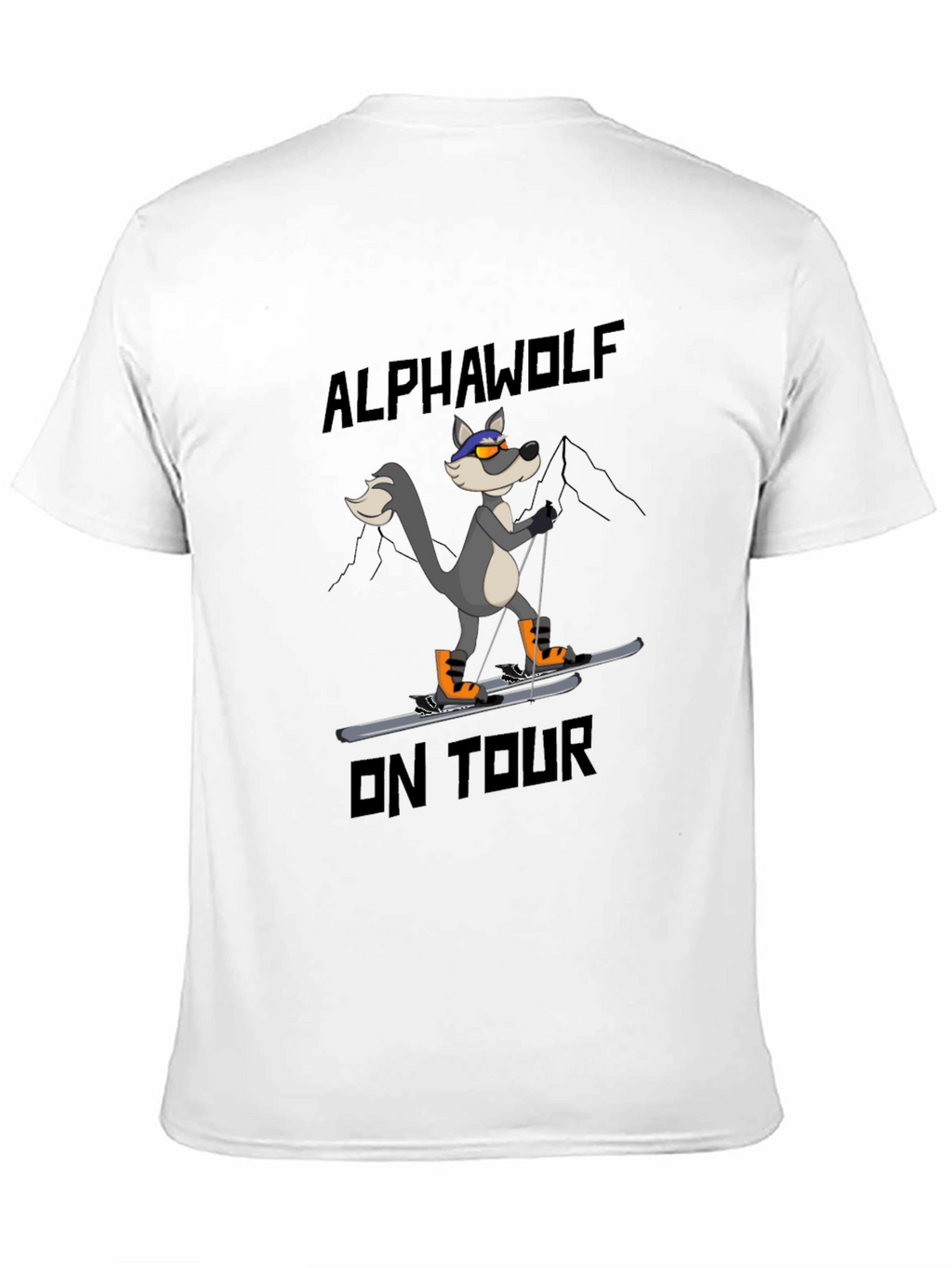 Alpha Wolf On Tour Graphic T-Shirt