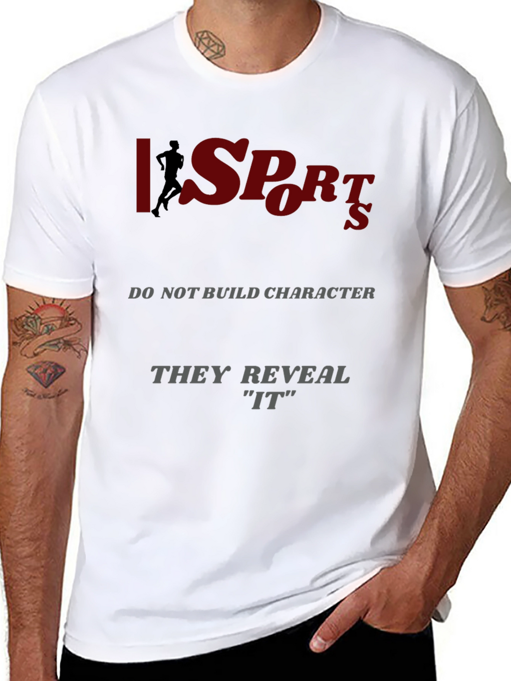 Sports Reveal Character T-Shirt