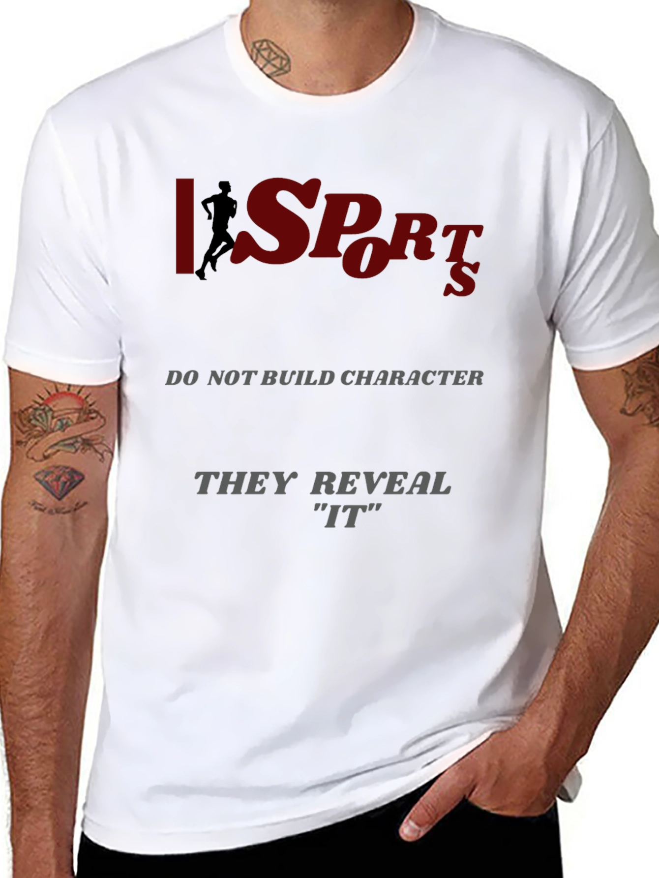 Sports Reveal Character T-Shirt