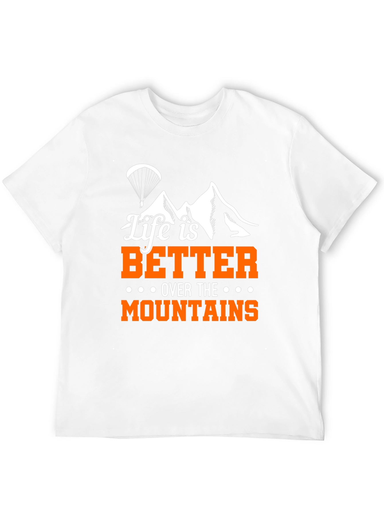 Life is Better Over Mountains Graphic Tee
