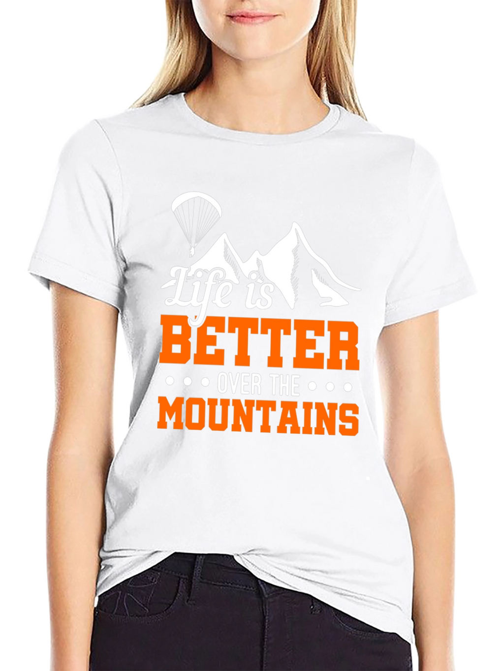 Life is Better Over Mountains Graphic Tee